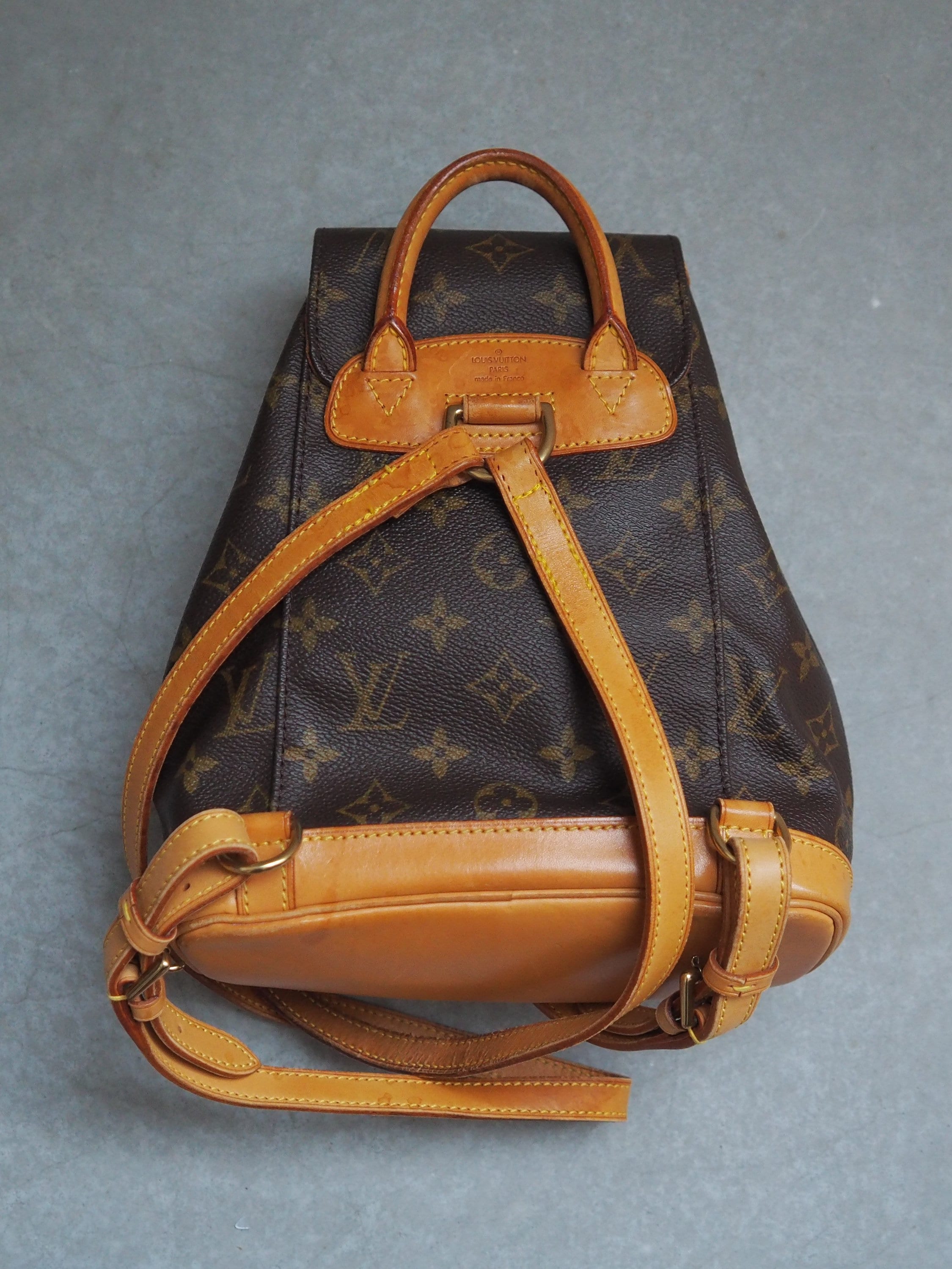 LOUIS VUITTON Monogram Mini Montsouris PM Backpack Authentic