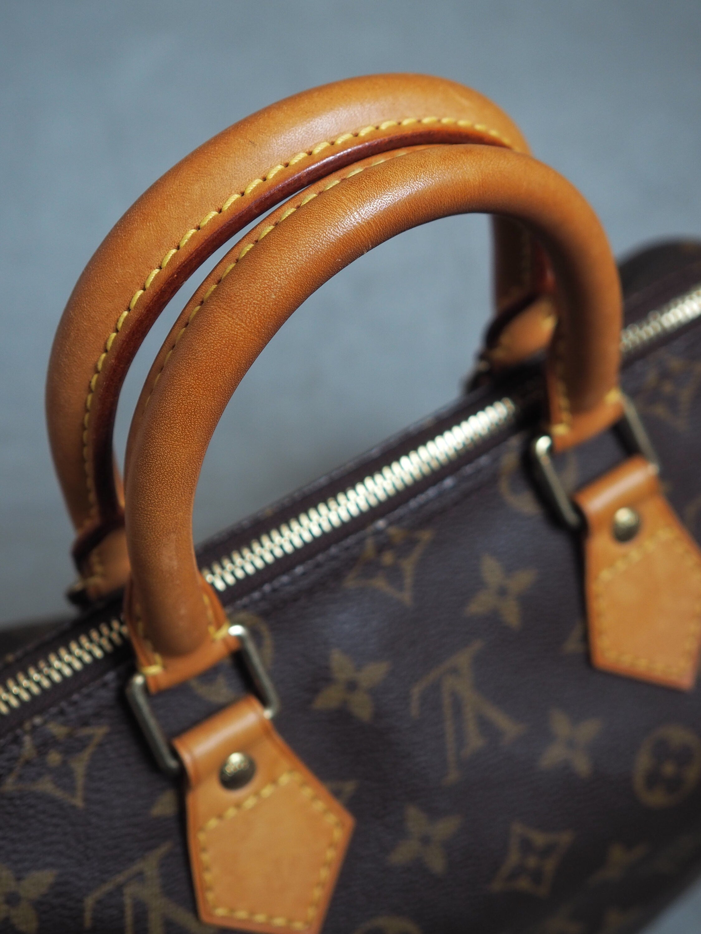 LOUIS VUITTON Speedy 25 Monogram Boston Hand Bag M41528 Purse Authentic