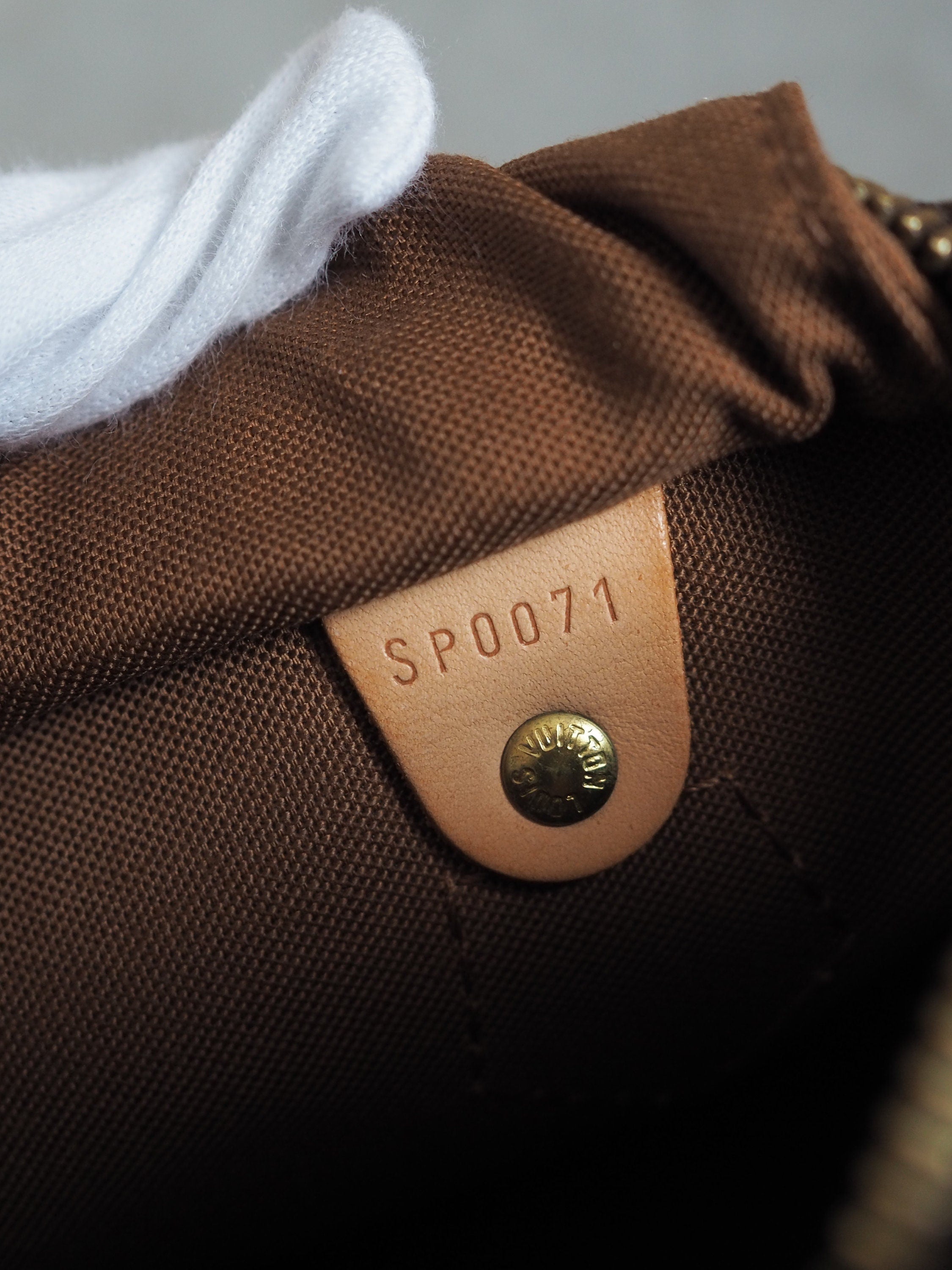 LOUIS VUITTON Speedy 25 Monogram Boston Hand Bag M41528 Purse Authentic