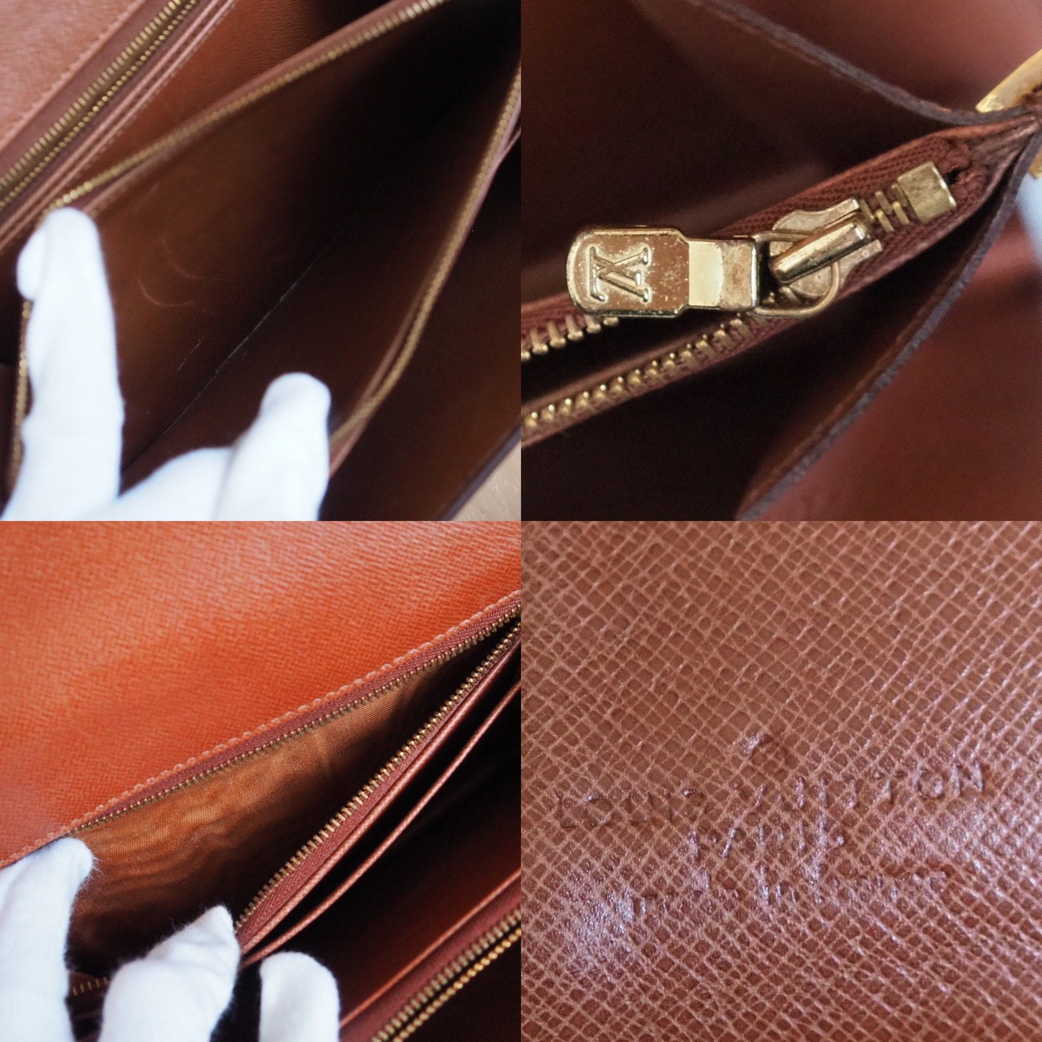 LOUIS VUITTON Monogram Sac Rond Point Shoulder Bag D5107 Authentic