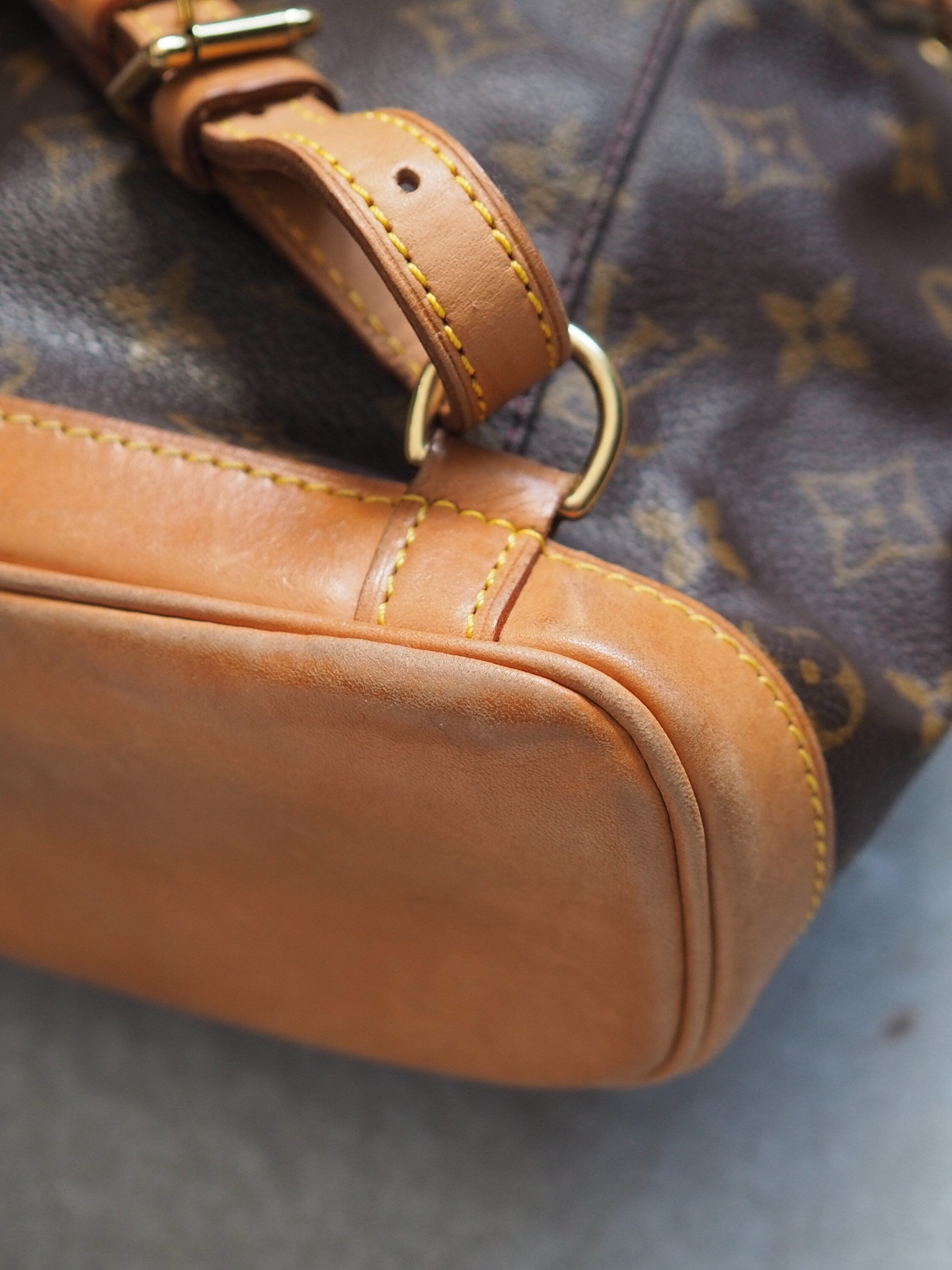 LOUIS VUITTON Monogram Mini Montsouris PM Backpack Vintage Authentic