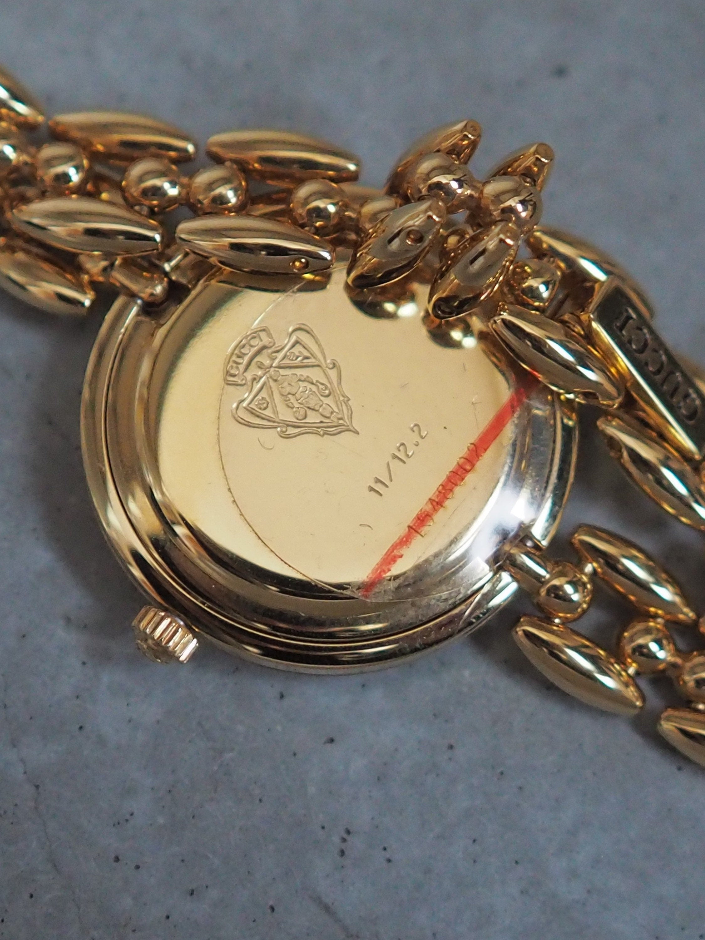 GUCCI Accessories Change Bezel 6 colors Bangle watch Wristwatch Gold