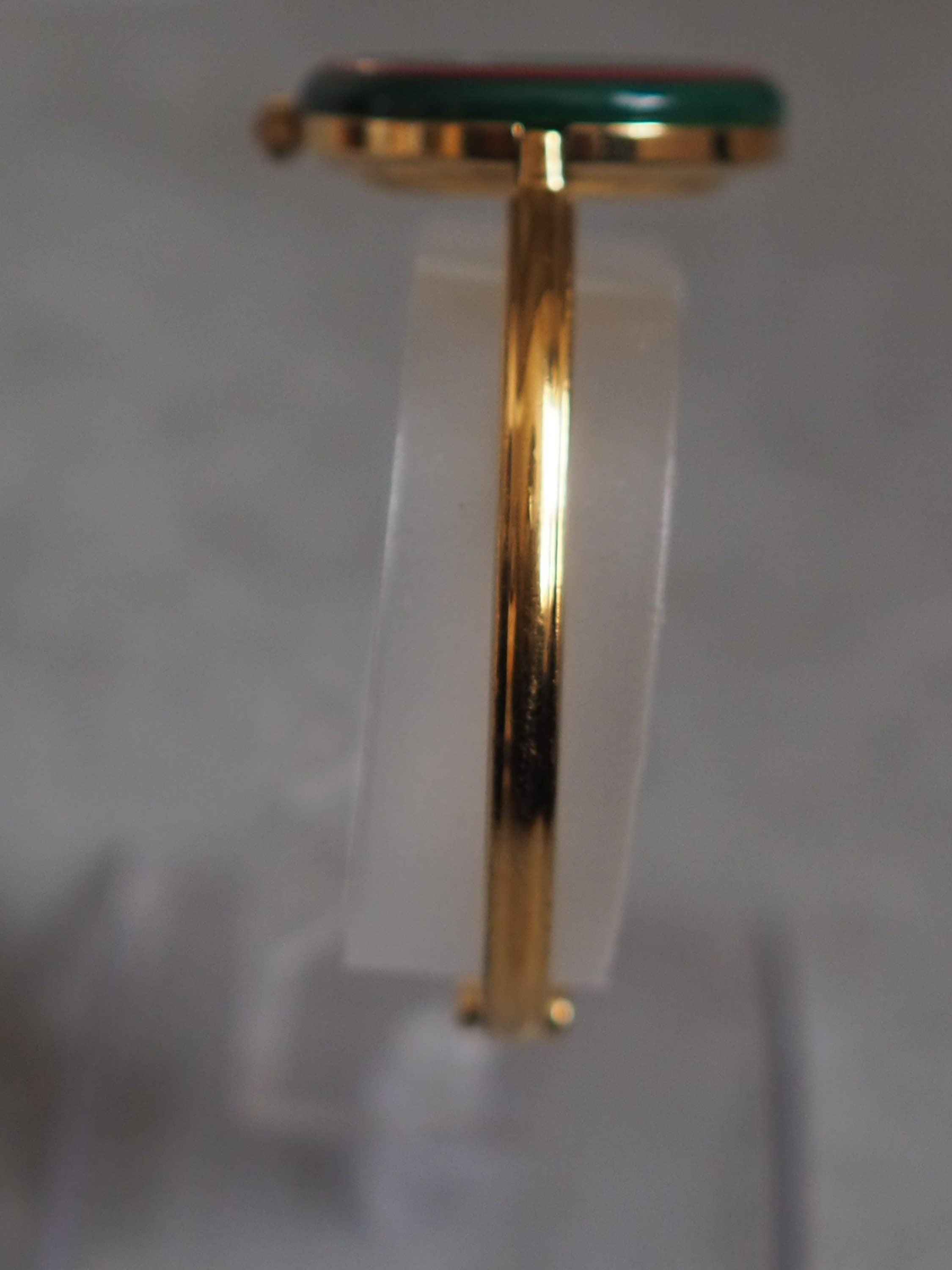 GUCCI Accessories Change Bezel 12 colors Bangle watch Wristwatch Gold