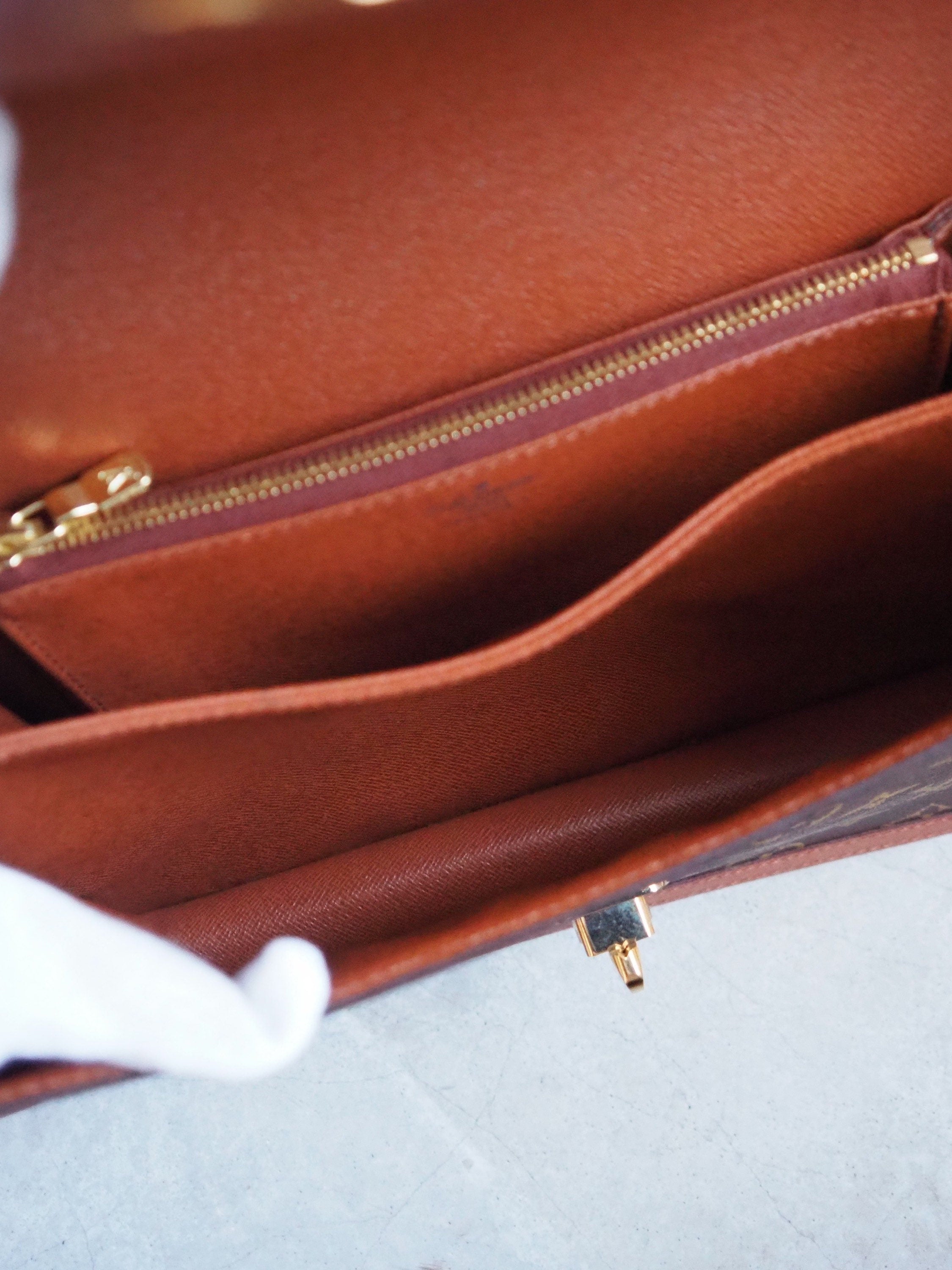 LOUIS VUITTON Monogram Raspail Shoulder Bag M51372 Vintage Authentic