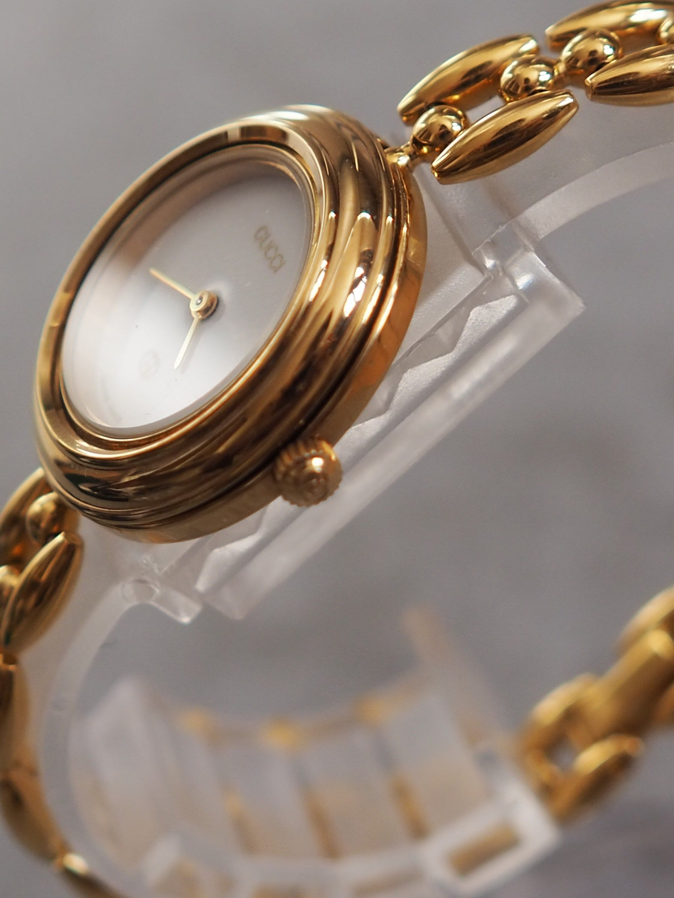 GUCCI Accessories Change Bezel 6 colors Bangle watch Wristwatch Gold