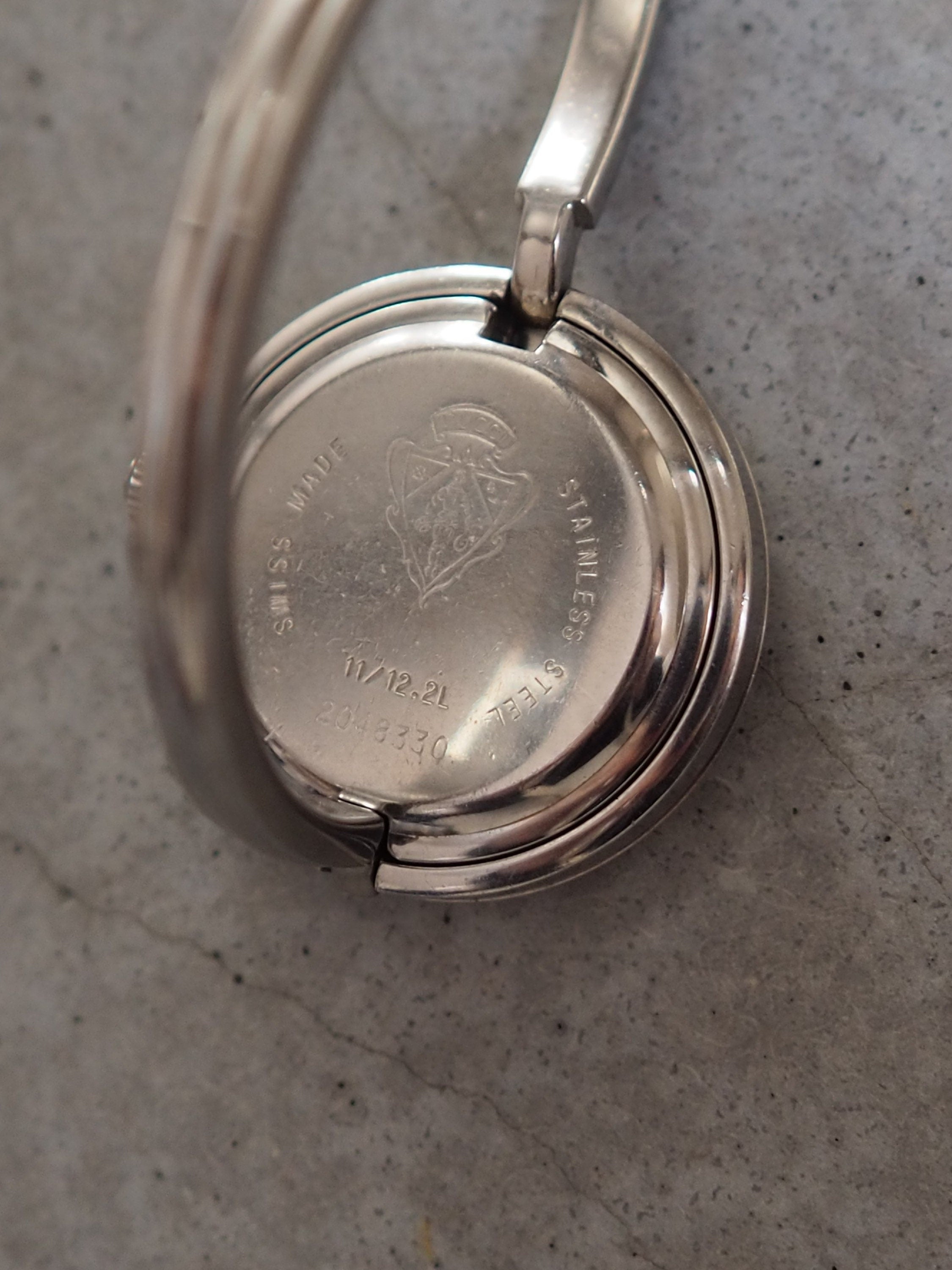 GUCCI Accessories Change Bezel 12 colors Bangle watch Wristwatch Silver