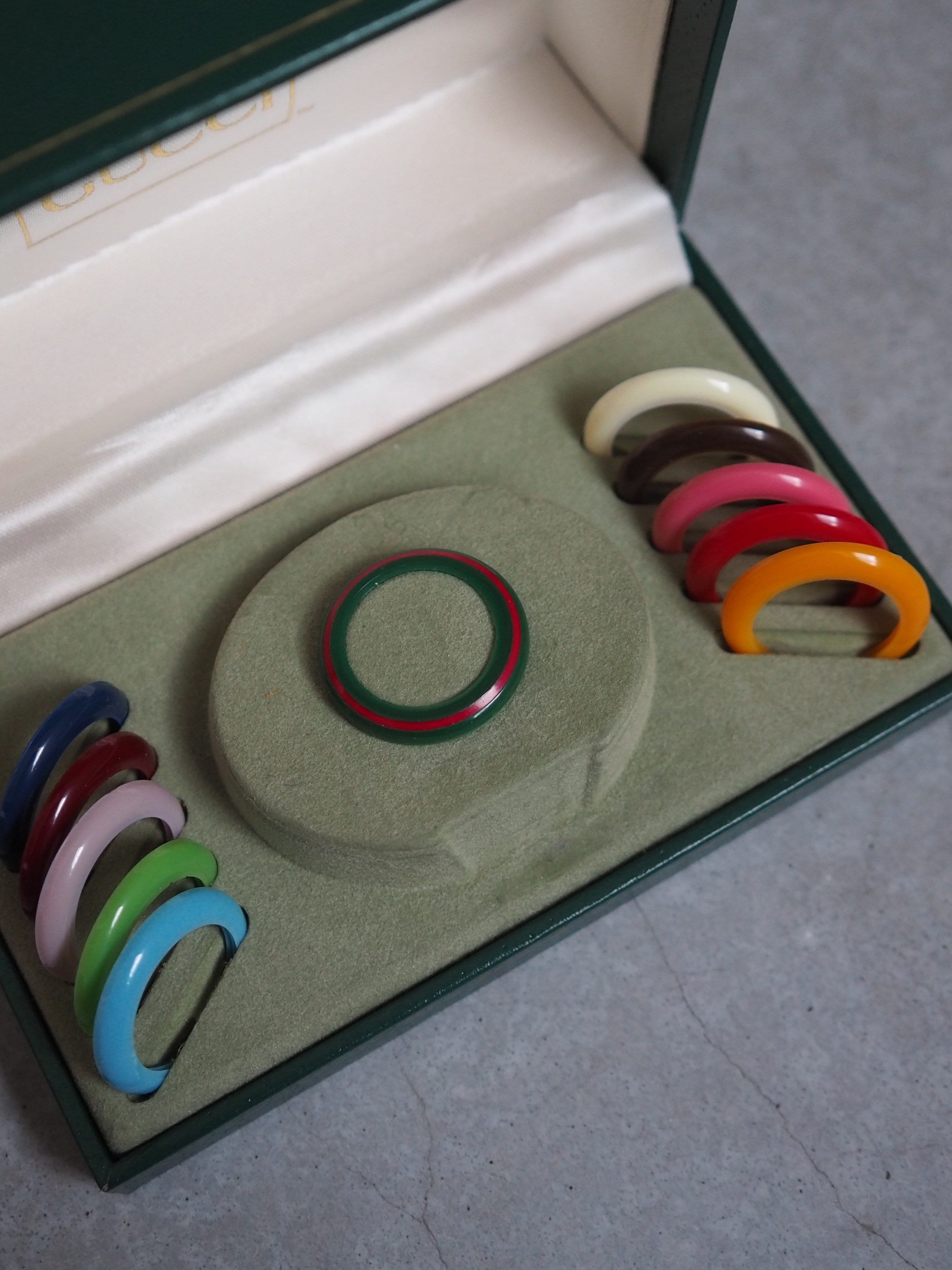 GUCCI Accessories Change Bezel 12 colors Bangle watch Wristwatch Gold