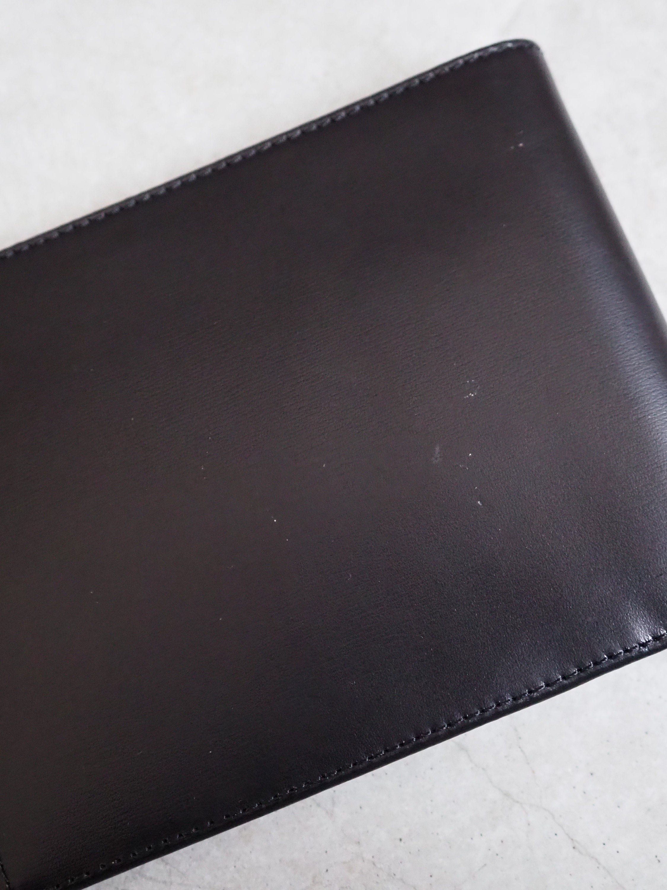 Cartier Pasha Wallet Black Leather Bifold Unisex Vintage Authentic