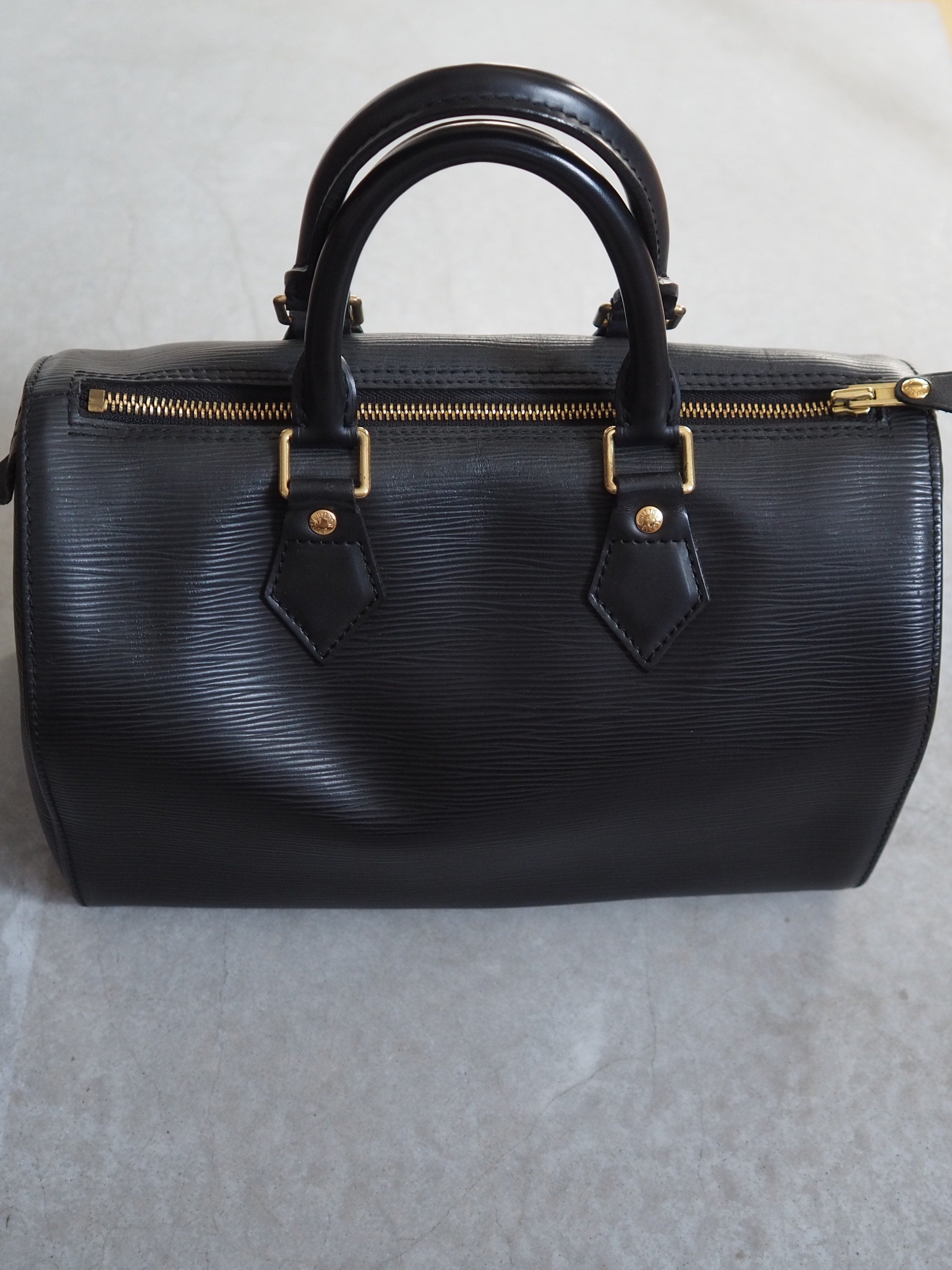 LOUIS VUITTON Speedy 25 Epi Boston Hand Bag M43013 Purse Authentic