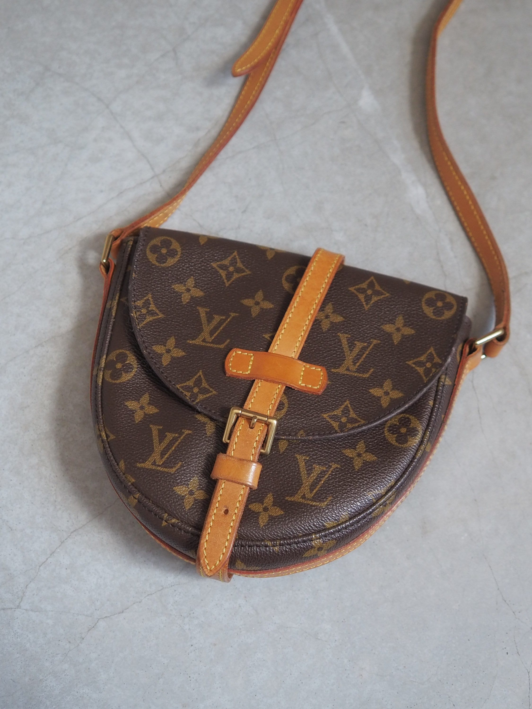 LOUIS VUITTON Monogram Chantilly PM M51234 Shoulder Bag Authentic