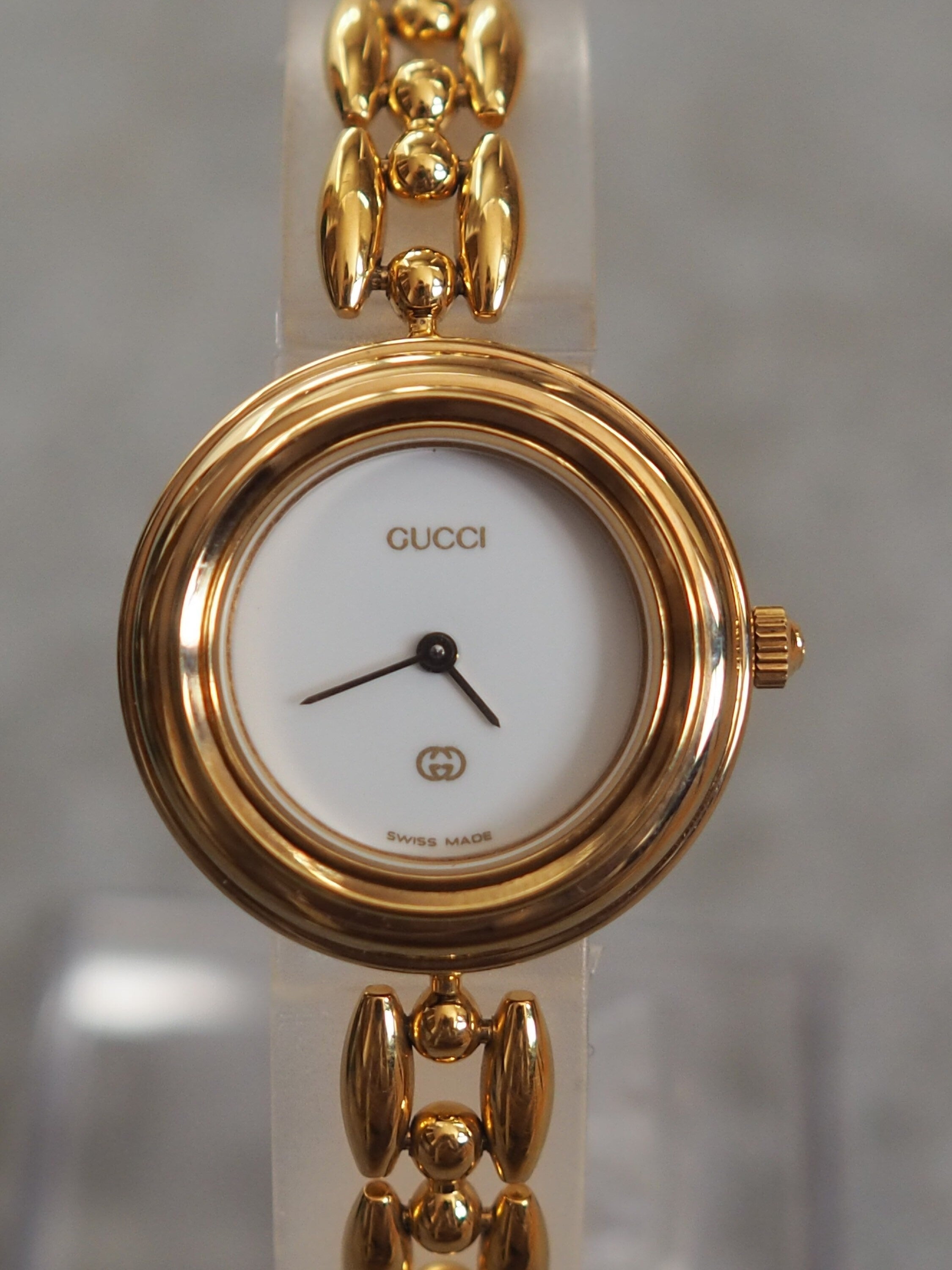 GUCCI Accessories Change Bezel 6 colors Bangle watch Wristwatch Gold