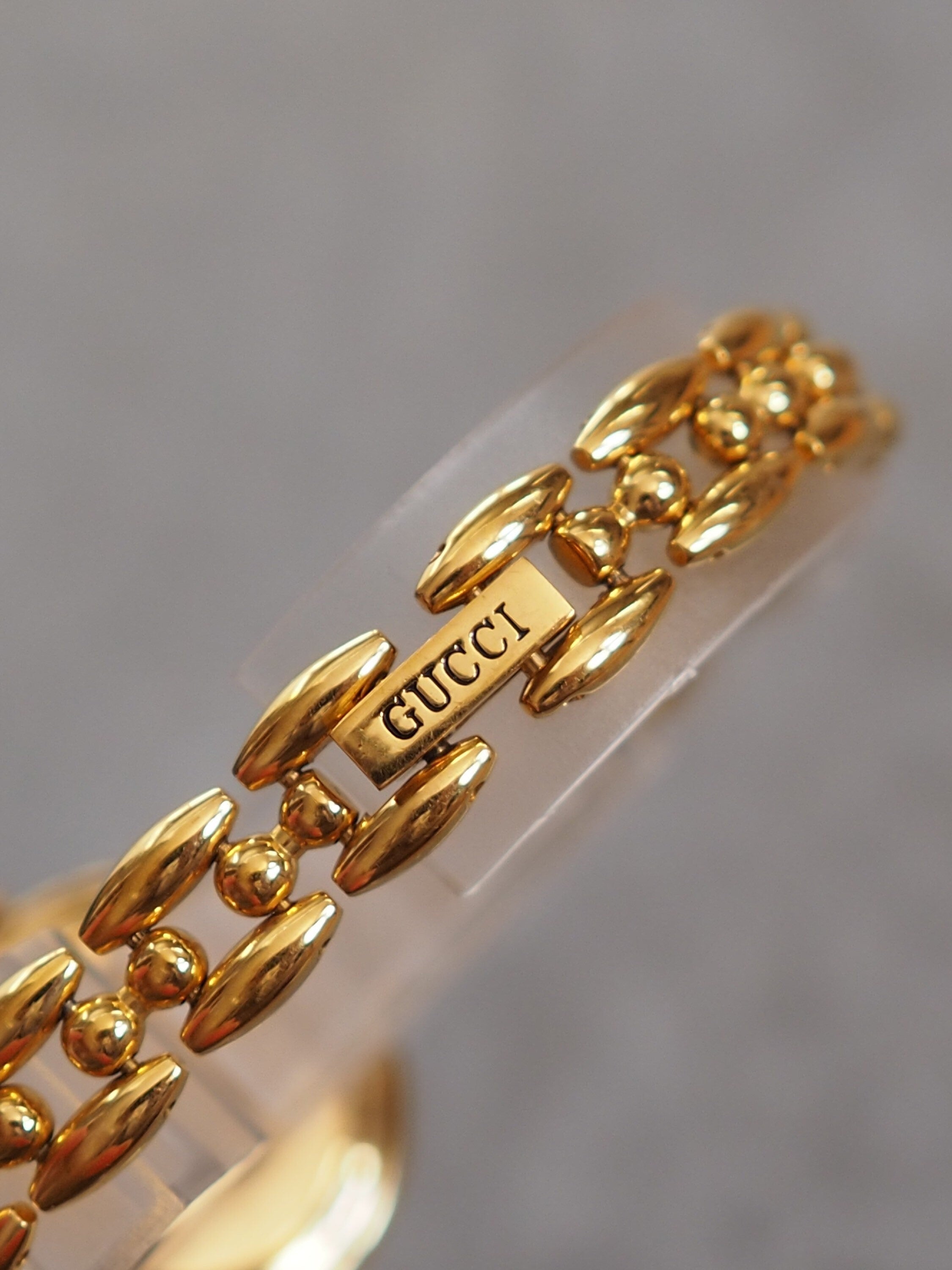 GUCCI Accessories Change Bezel 6 colors Bangle watch Wristwatch Gold