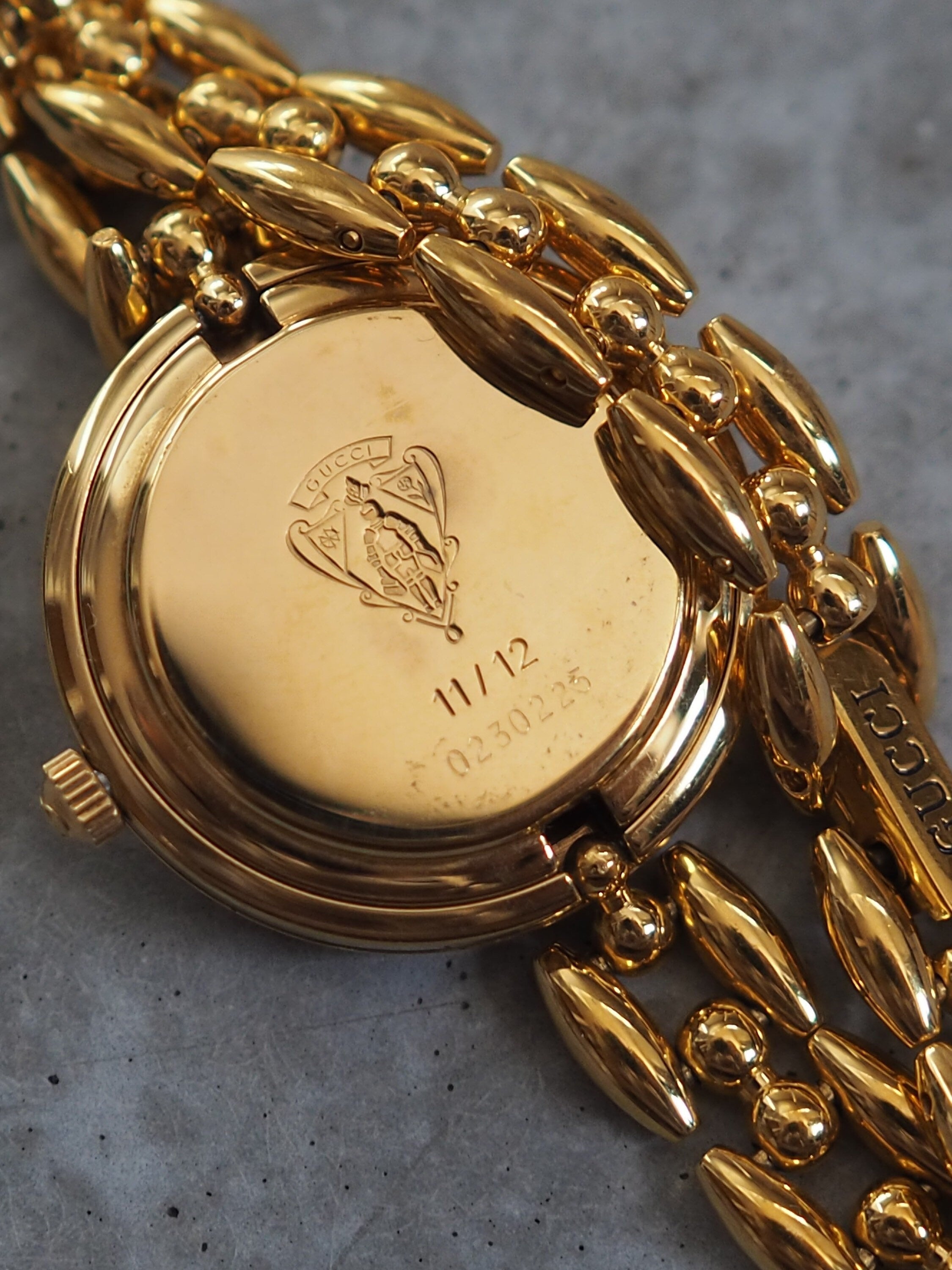 GUCCI Accessories Change Bezel 6 colors Bangle watch Wristwatch Gold