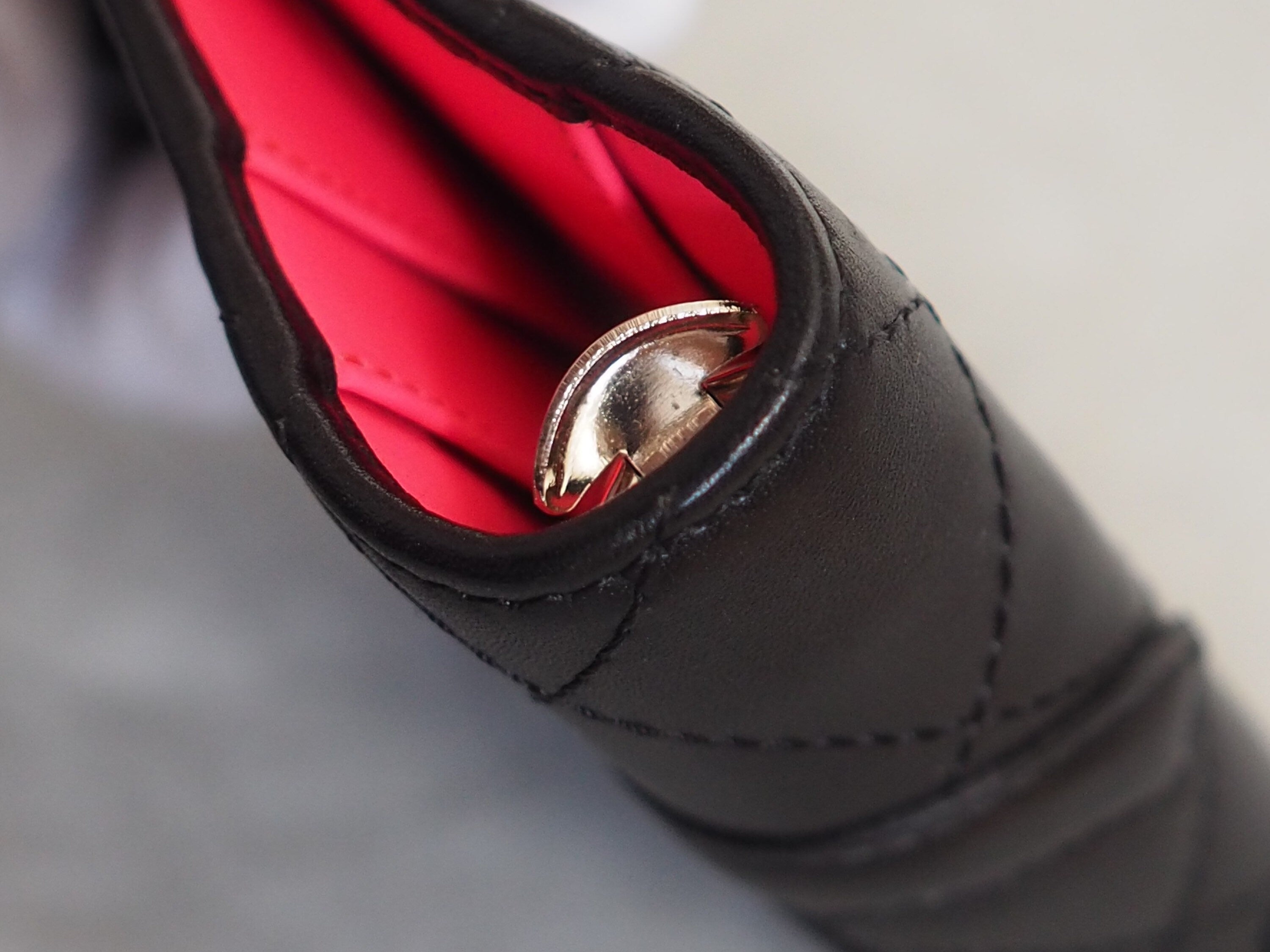 CHANEL COCO Mark Cambon Agenda Leather 6 Ring Diary Black Vintage