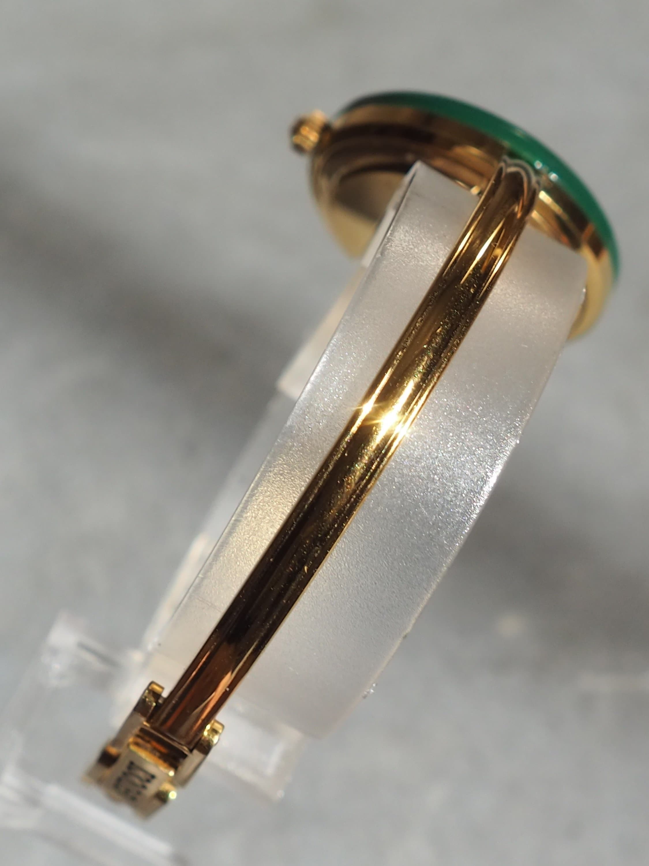 GUCCI Accessories Change Bezel 12 colors Bangle watch Wristwatch Gold