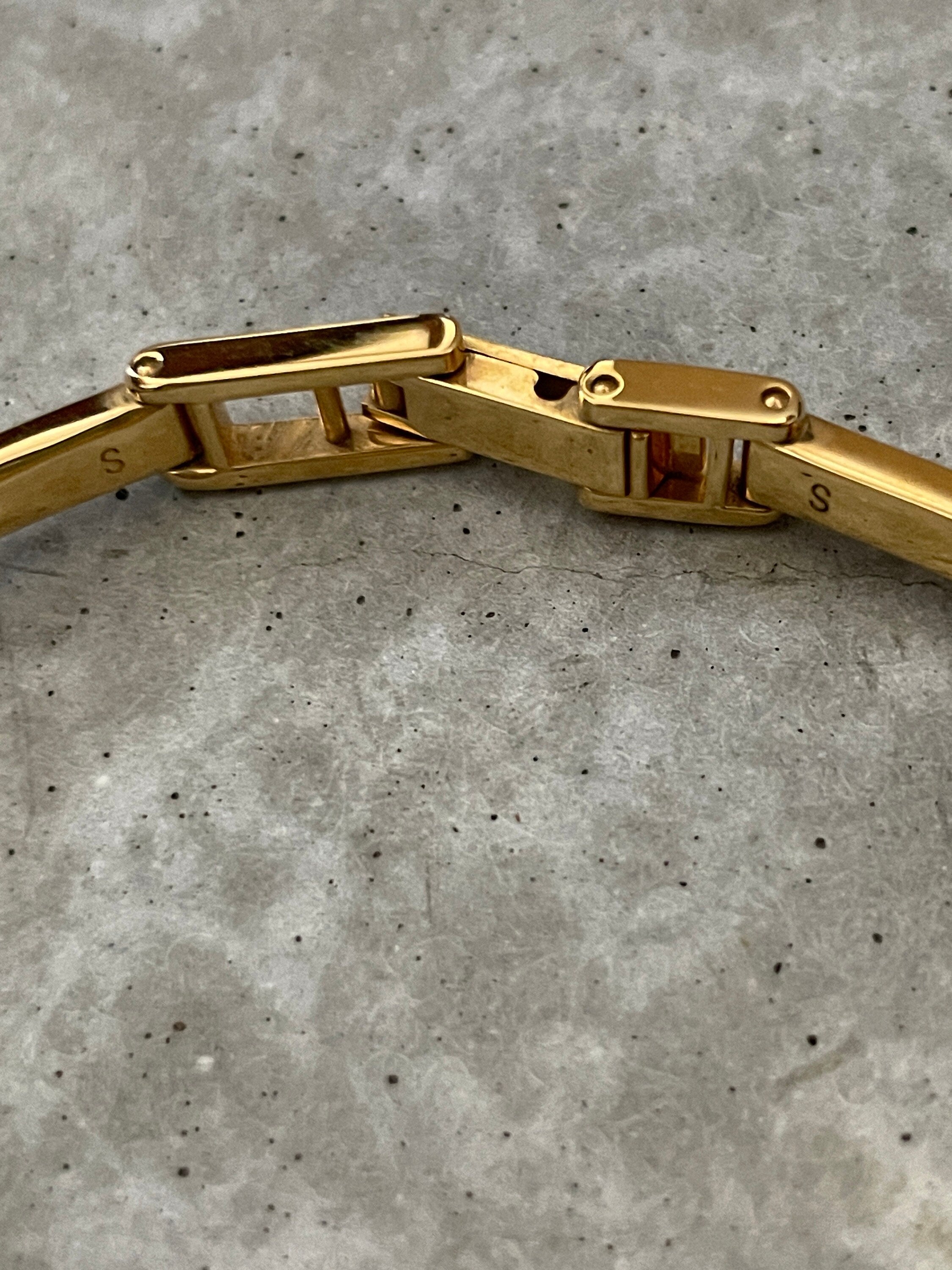 GUCCI Accessories Change Bezel 11 colors Bangle watch Wristwatch Gold