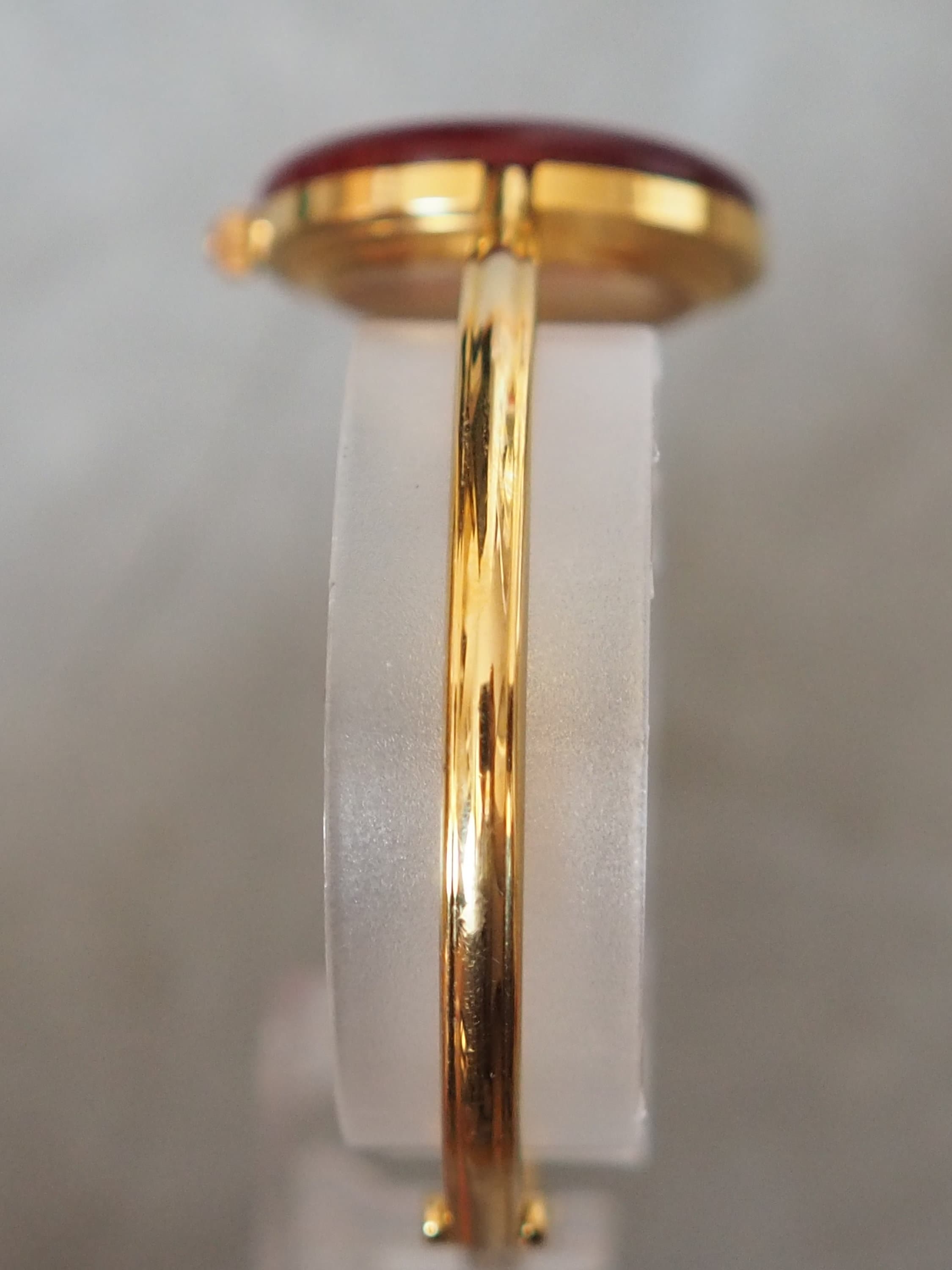 GUCCI Accessories Change Bezel 12 colors Bangle watch Wristwatch Gold