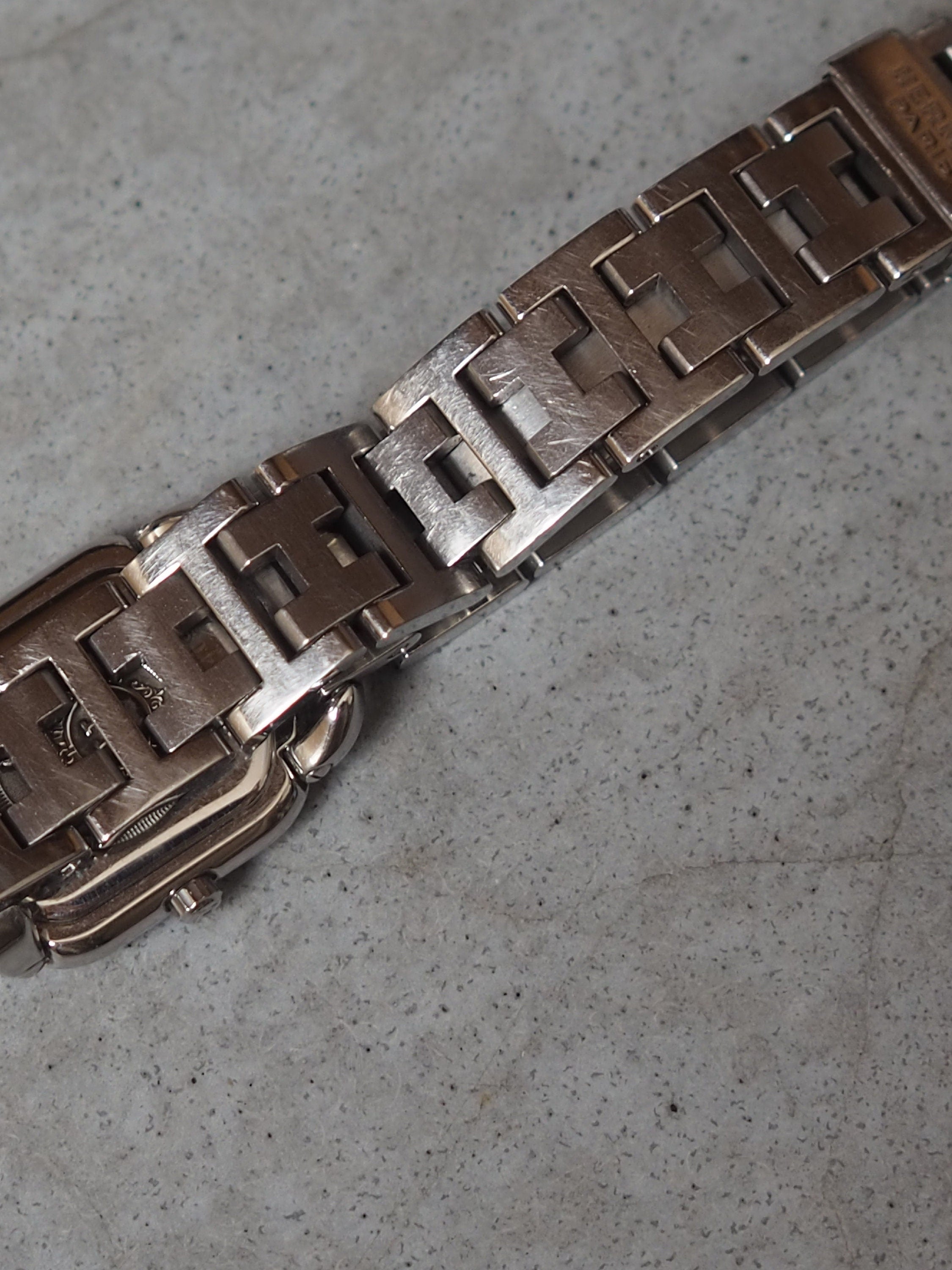 HERMES Rally Watch Pm Size Ra1.210 Watches Stainless Steel Ladies Watch Wristwatch Quartz Ladies Vintage