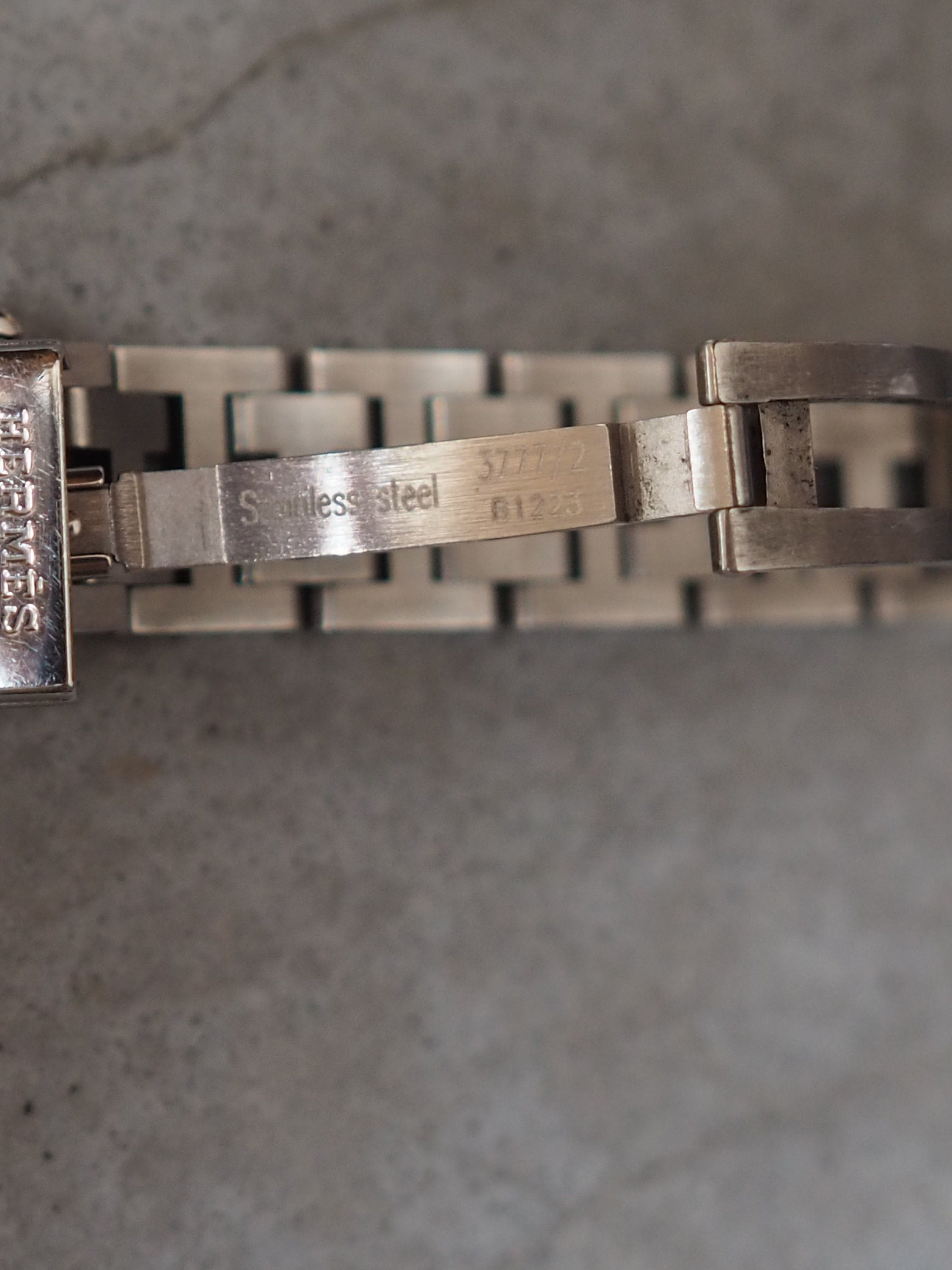 HERMES Rally Watch Pm Size Ra1.210 Watches Stainless Steel Ladies Watch Wristwatch Quartz Ladies Vintage