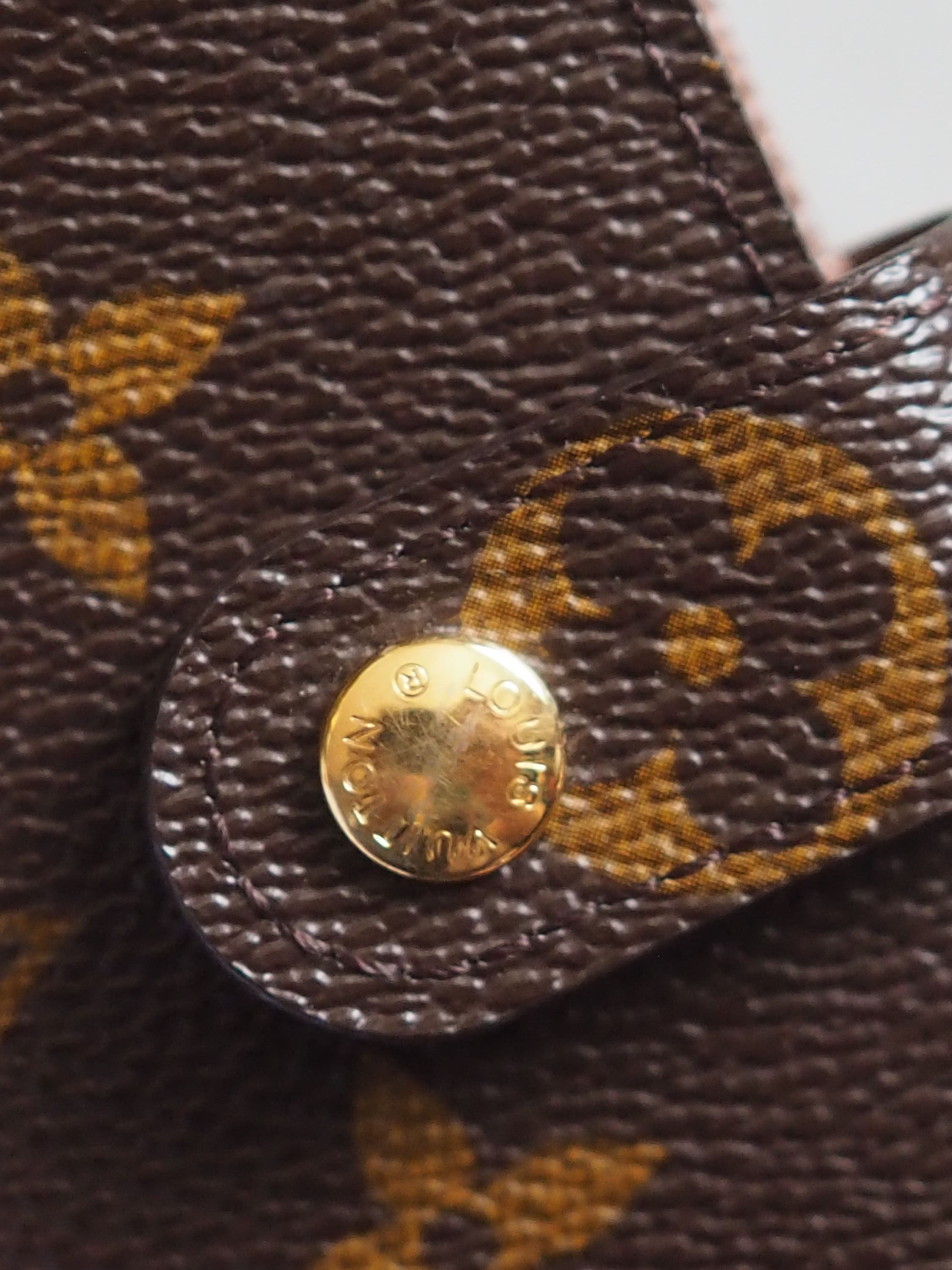 LOUIS VUITTON Monogram Agenda PM Day Planner Cover Lv Authentic