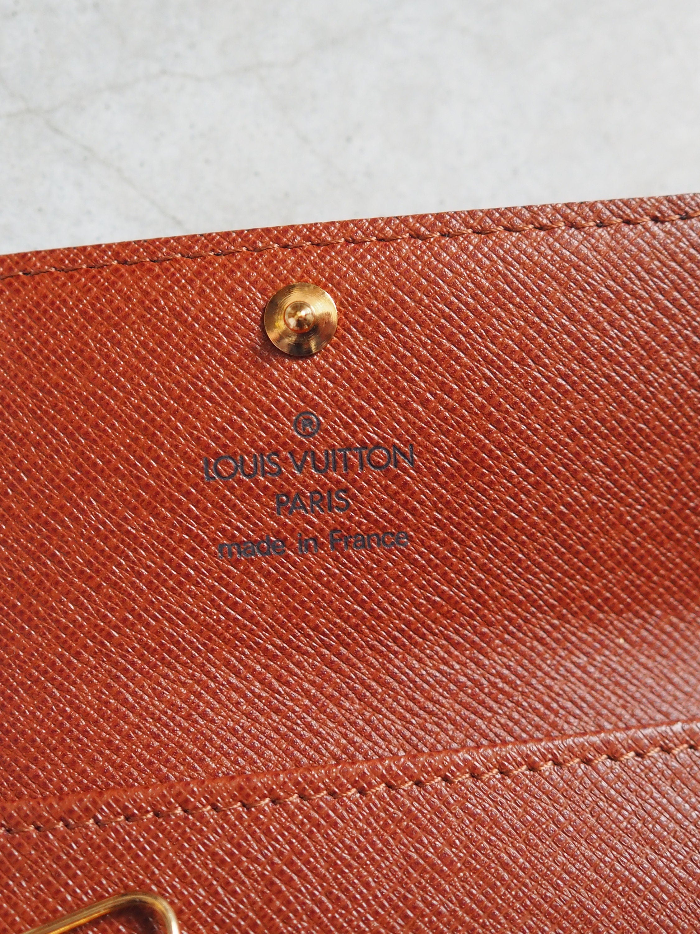 LOUIS VUITTON Monogram Multicles 4 Ring Key Case Vintage Authentic