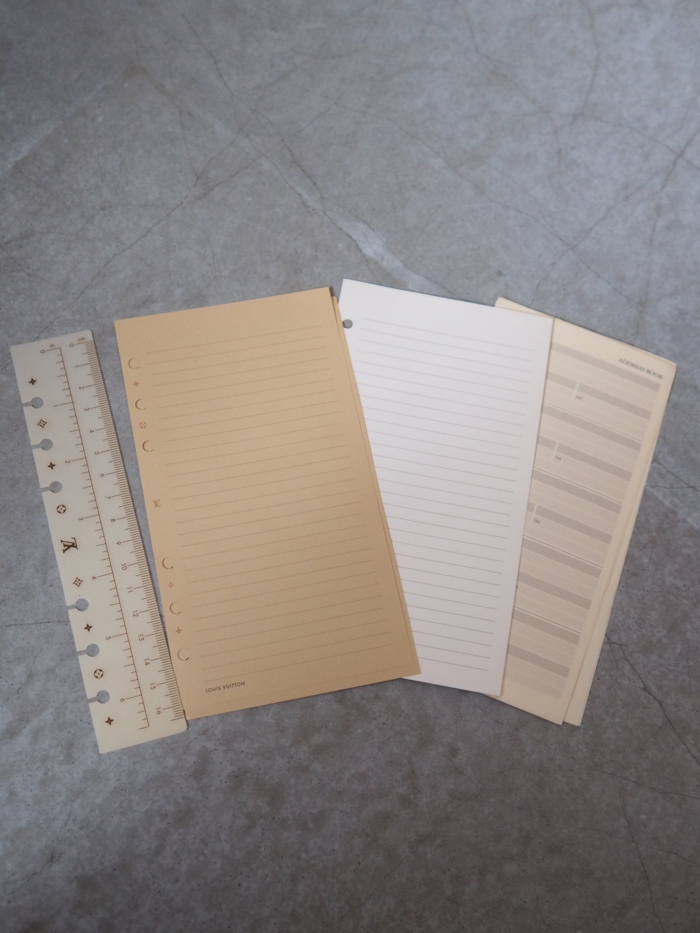 LOUIS VUITTON Agenda MM Monogram Day Planner Cover Vintage Authentic