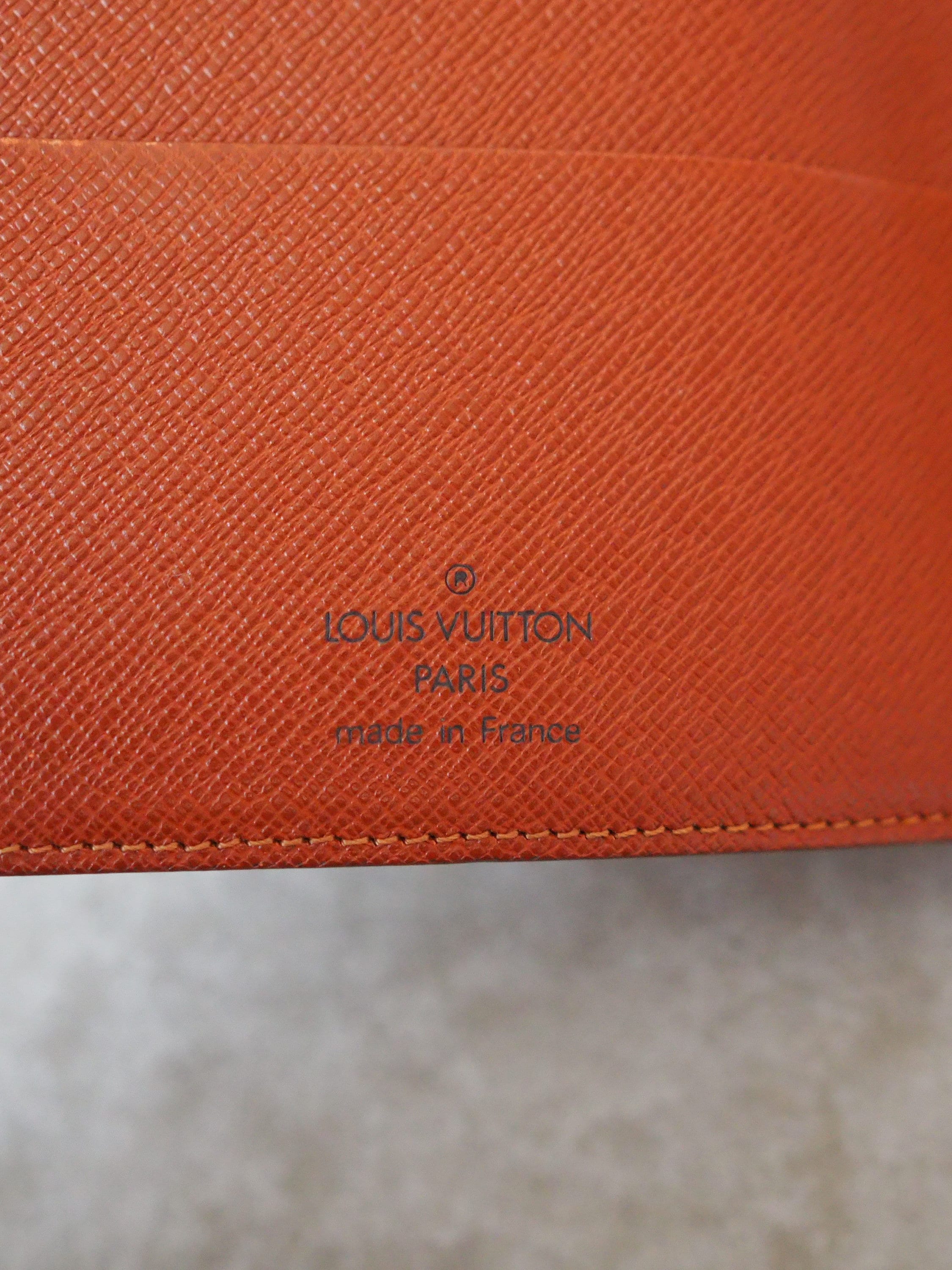 LOUIS VUITTON Agenda MM Monogram Day Planner Cover Vintage Authentic