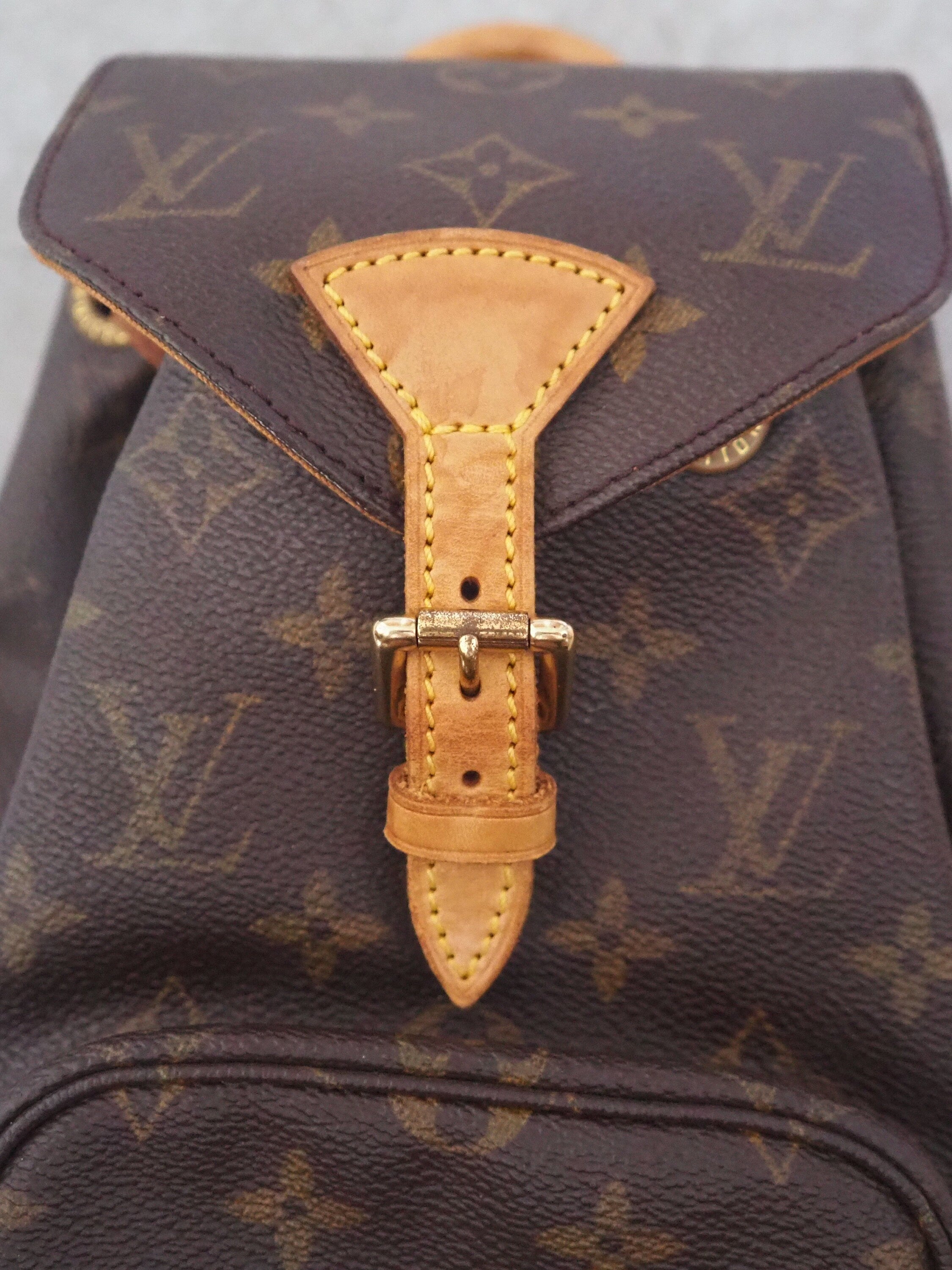 LOUIS VUITTON Monogram Mini Montsouris PM Backpack Vintage Authentic