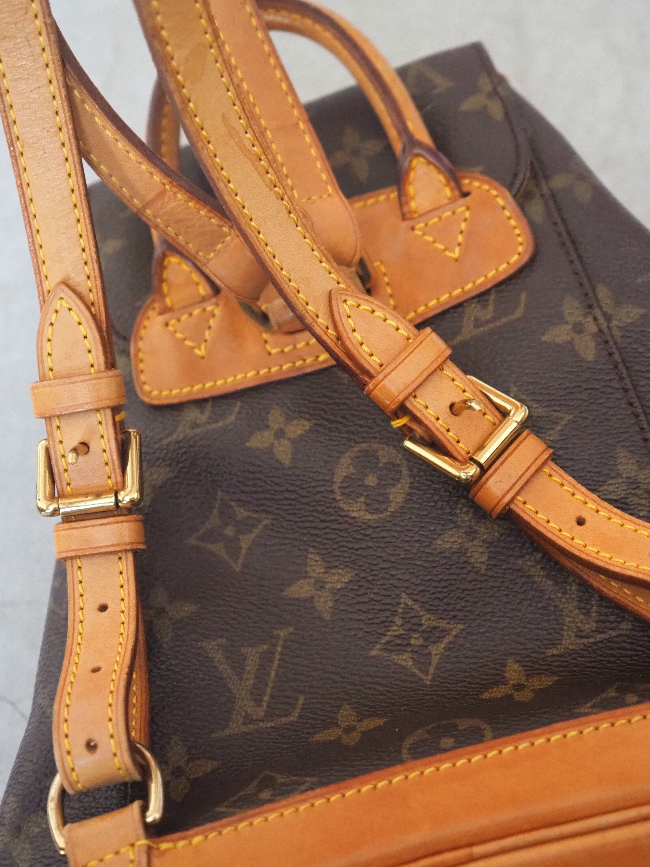 LOUIS VUITTON Monogram Mini Montsouris PM Backpack Vintage Authentic