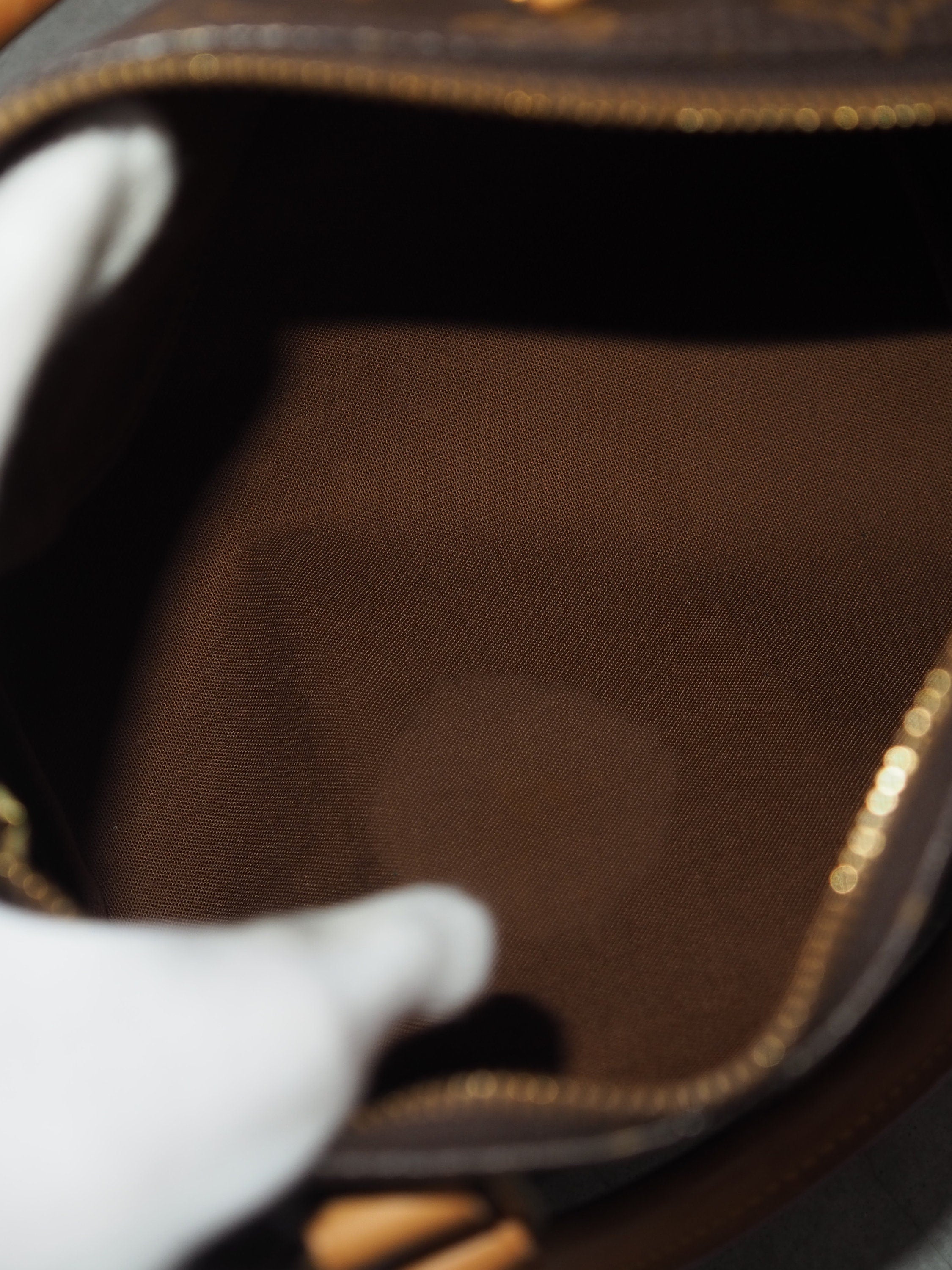 LOUIS VUITTON Speedy 25 Monogram Boston Hand Bag M41528 Purse Authentic