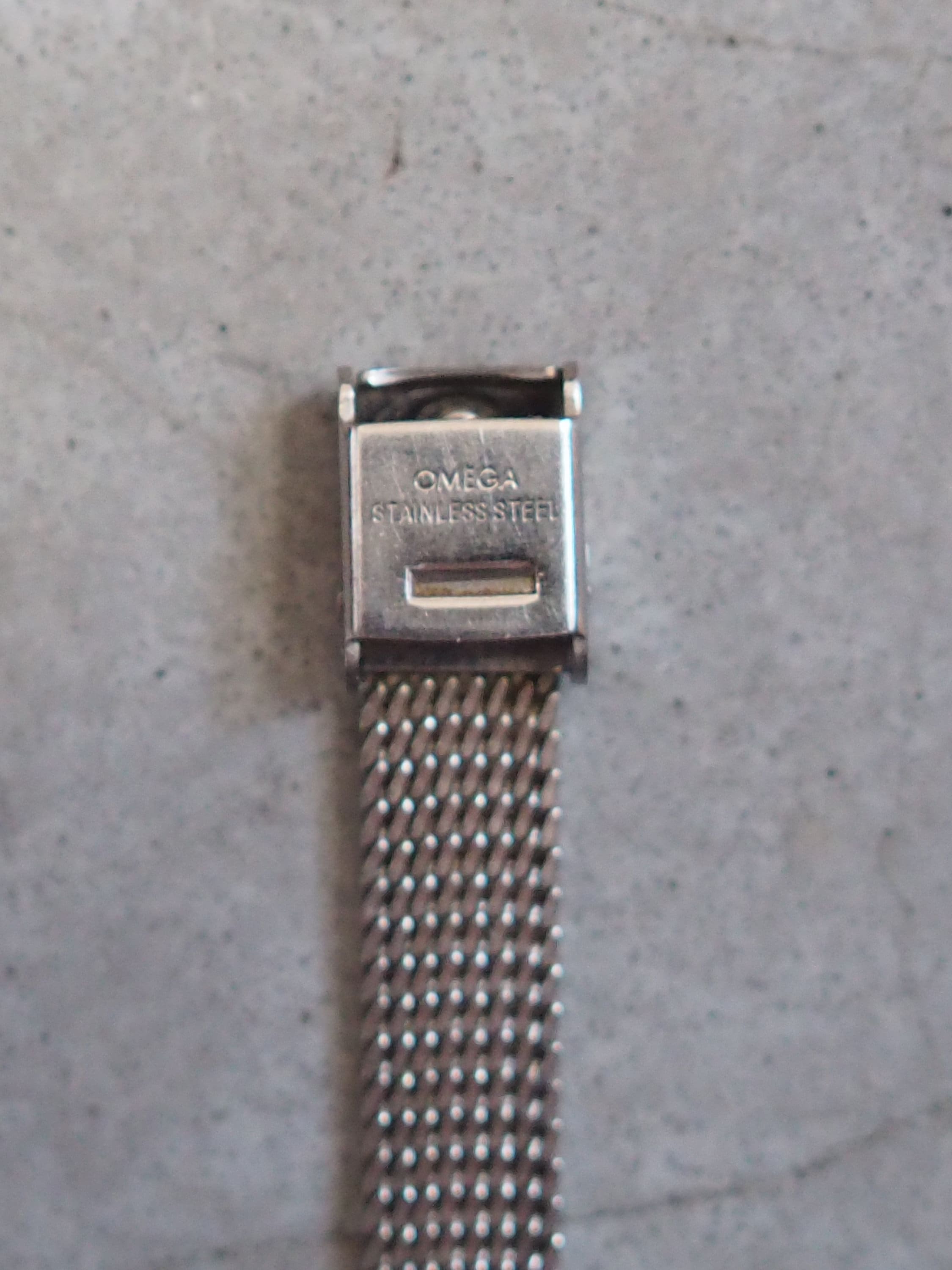 OMEGA DE VILLE Watch Silver Color Stainless steel Ladies Vintage Antique Authentic