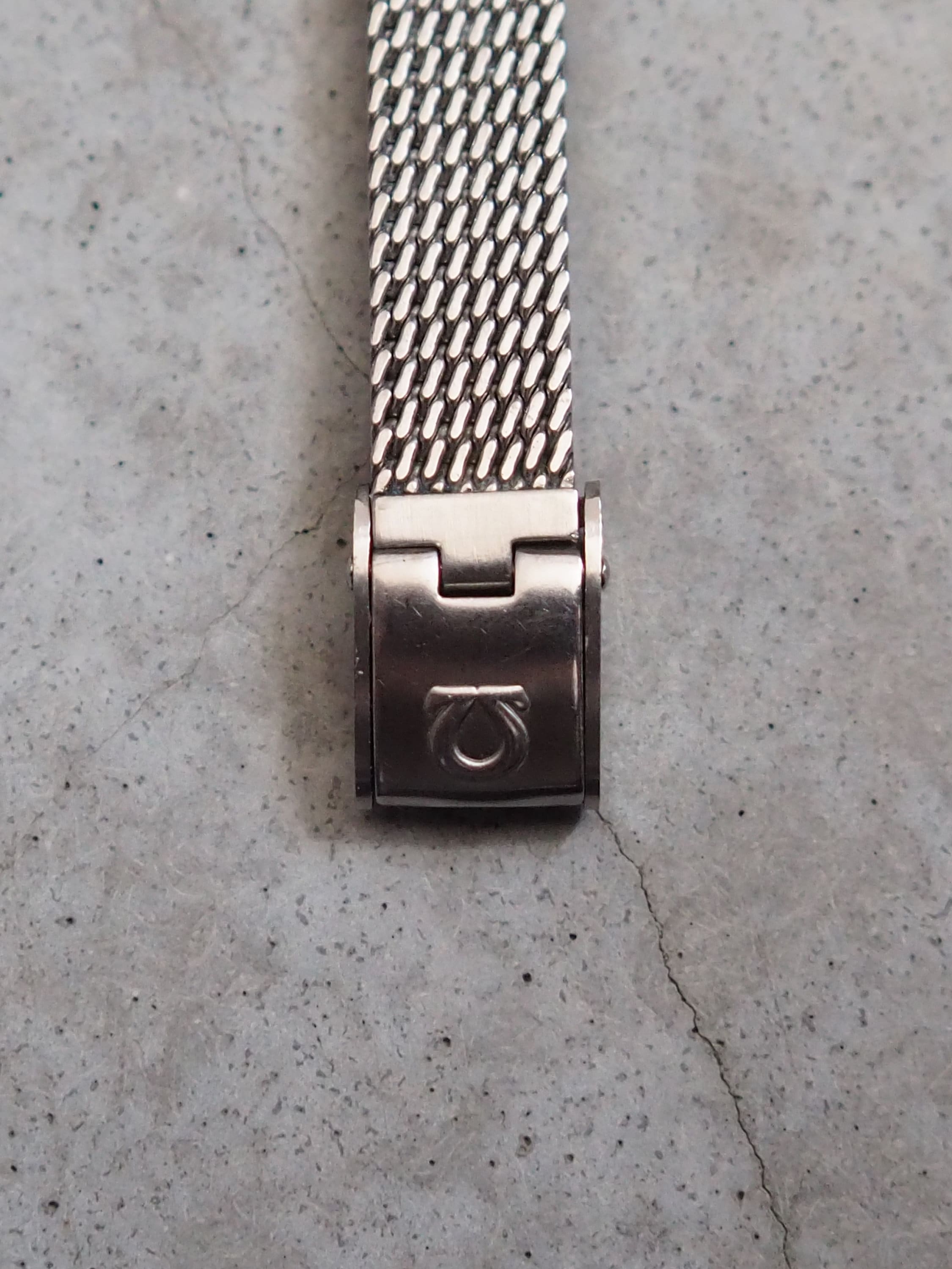 OMEGA DE VILLE Watch Silver Color Stainless steel Ladies Vintage Antique Authentic