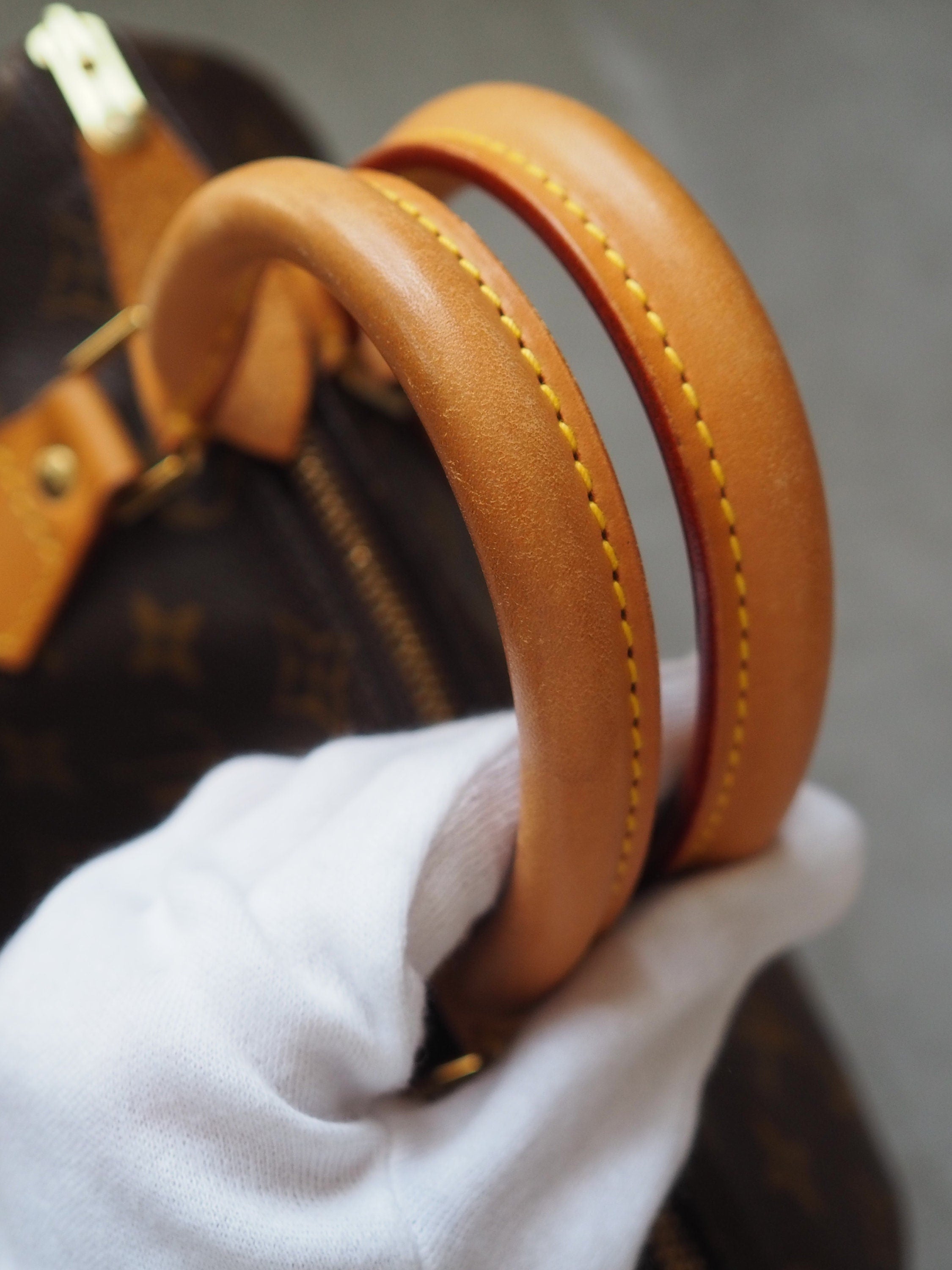 LOUIS VUITTON Speedy 25 Monogram Boston Hand Bag M41528 Purse Authentic