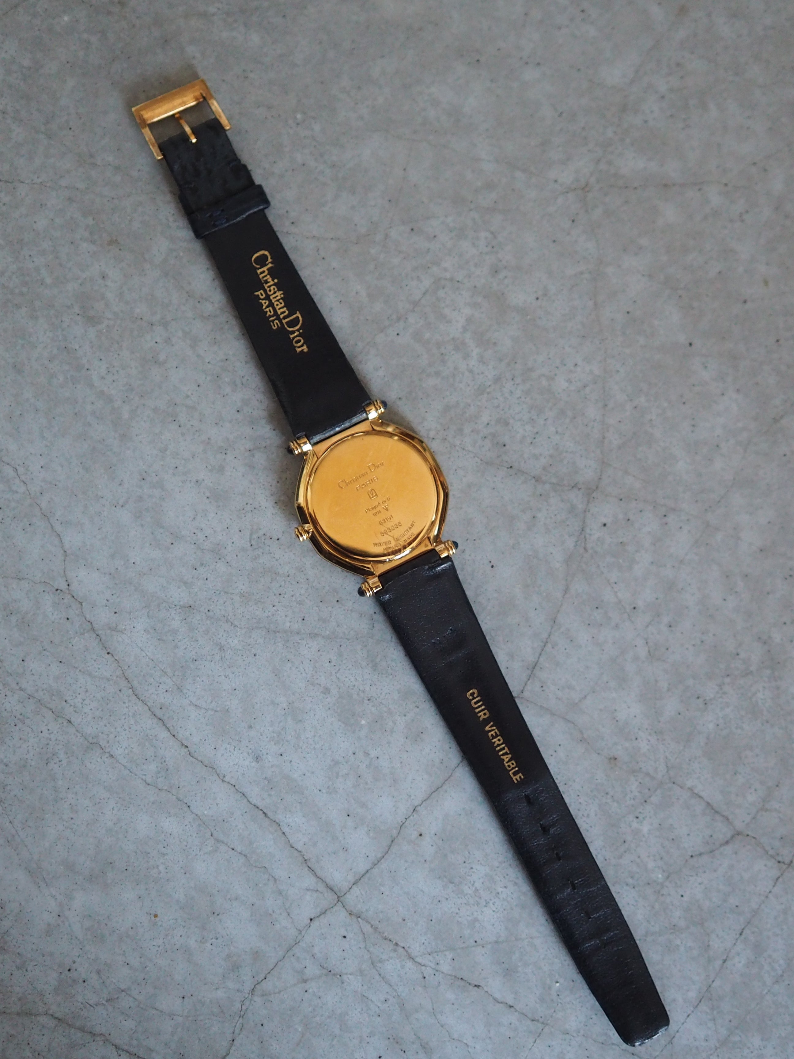 Christian Dior Octagon Watch