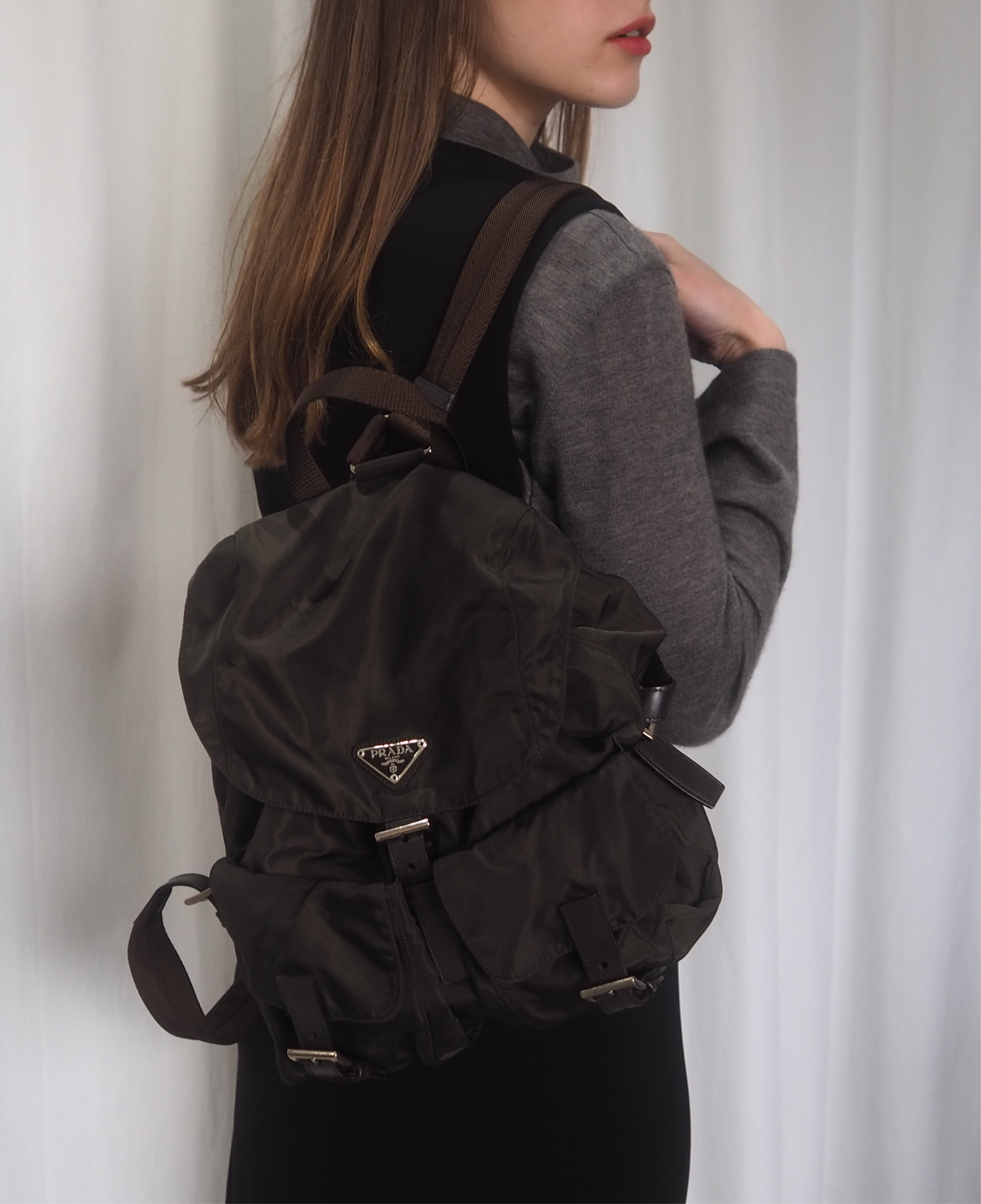 PRADA Nylon Backpack Bag