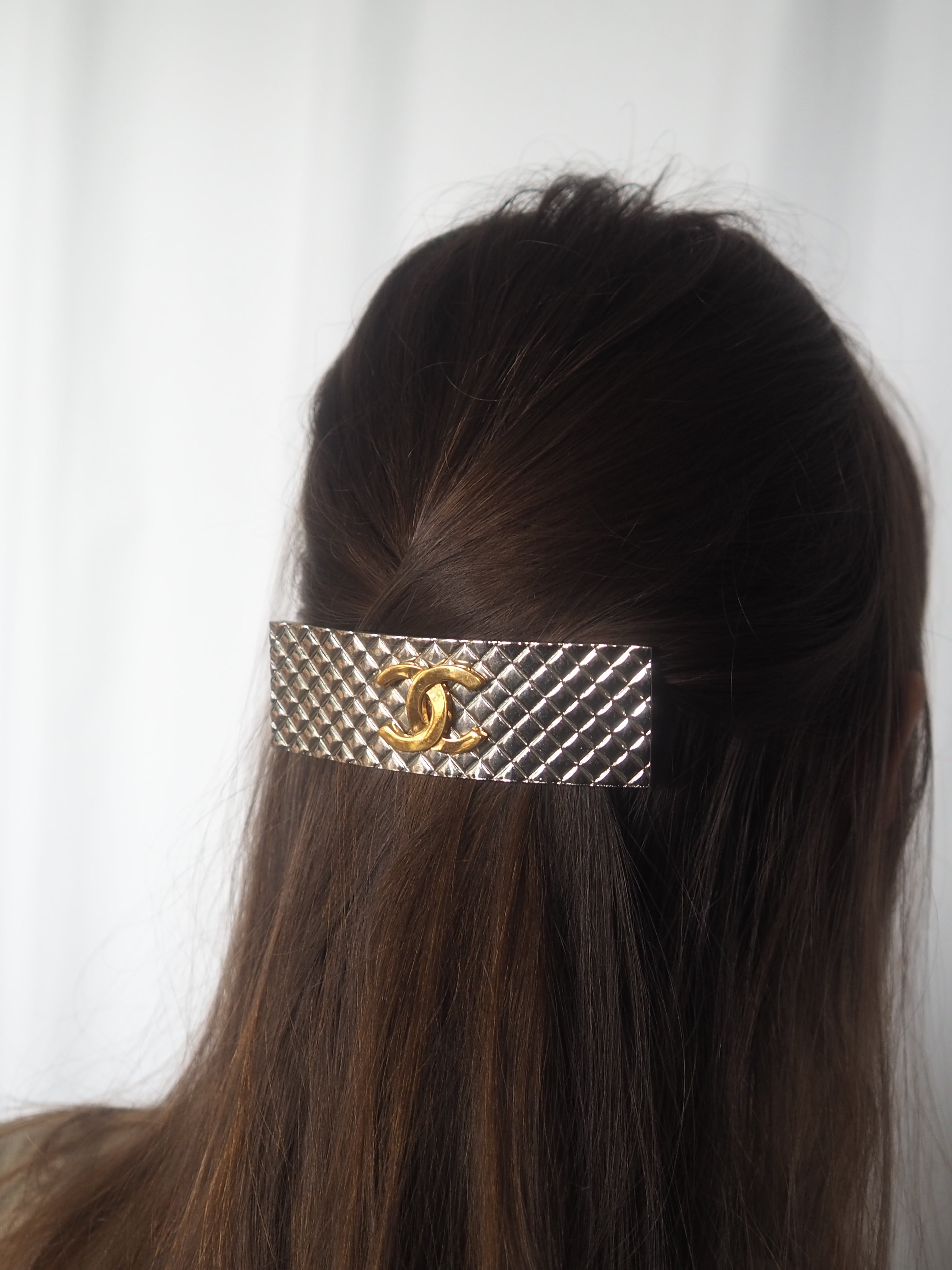 CHANEL COCO Metal Hair Barrette