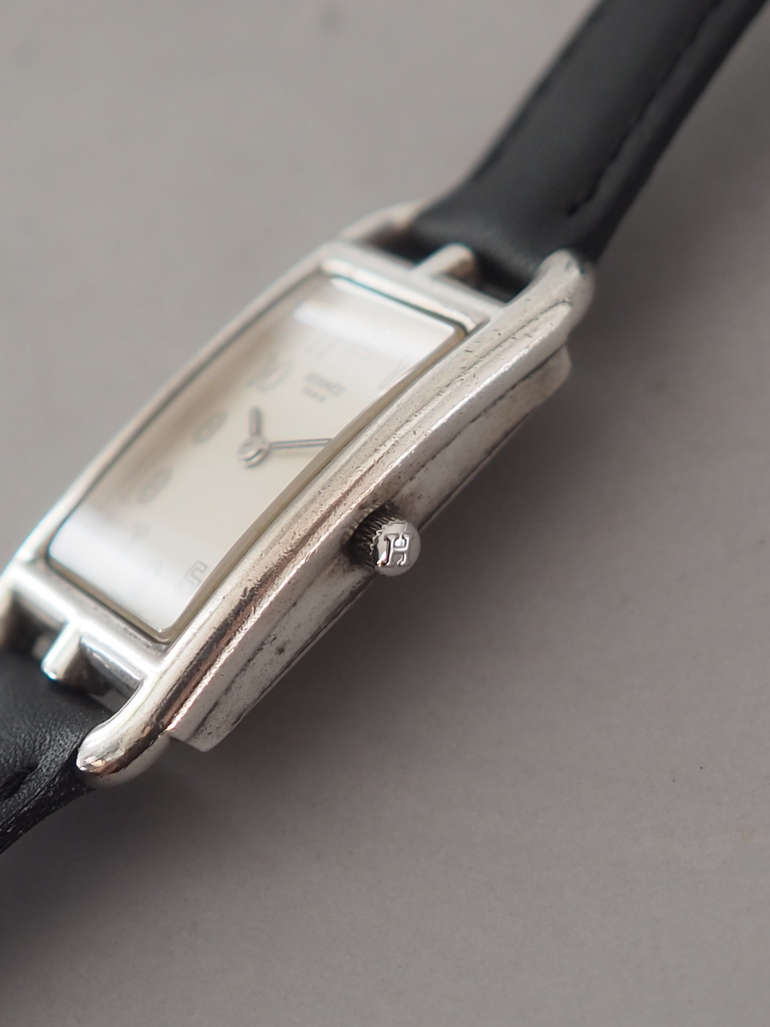 HERMES エルメス ケープコッド ナンタケットウォッチ 腕時計 シルバー