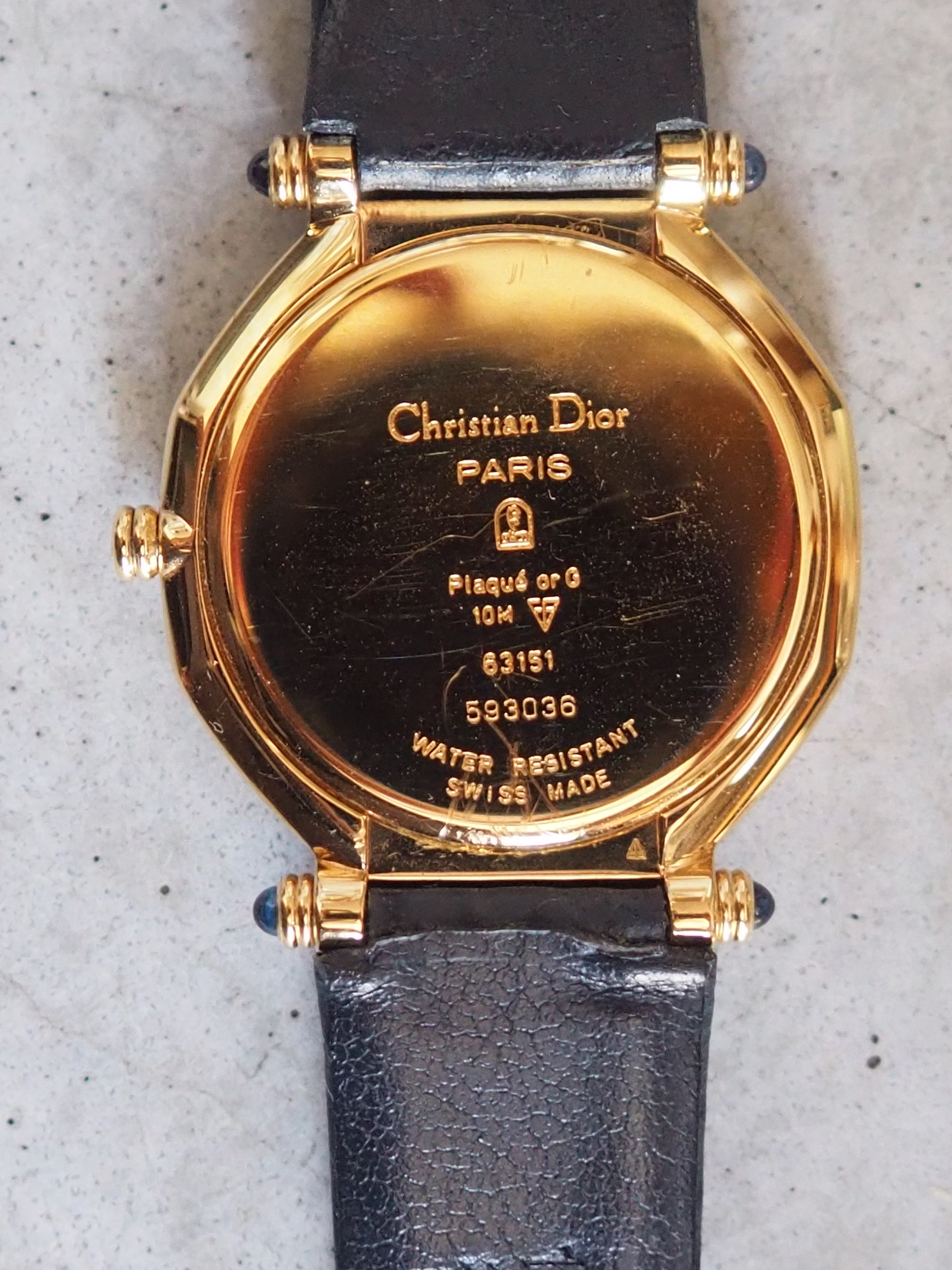 Christian Dior Octagon Watch