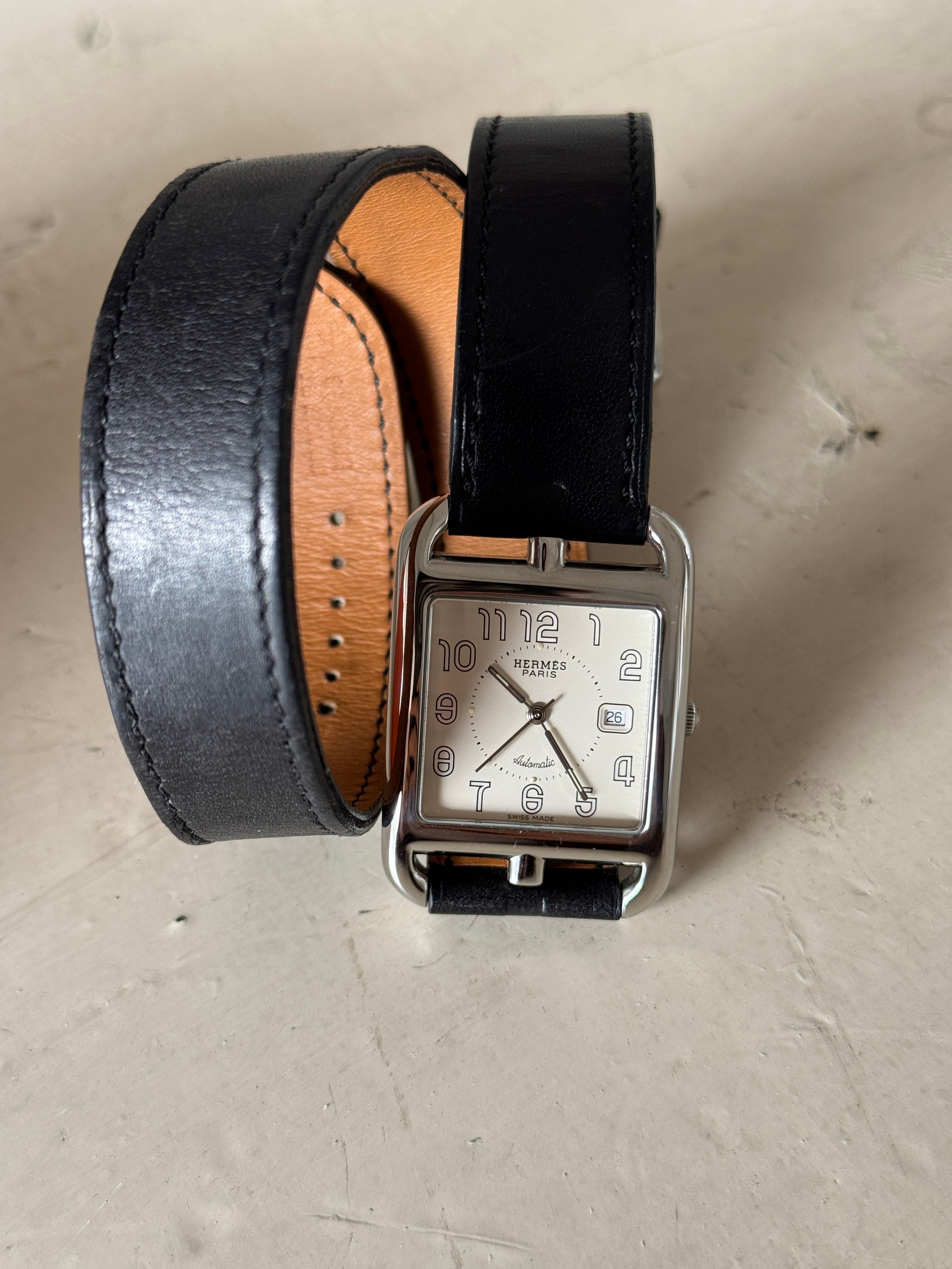 HERMÈS Cape Cod Watch Automatic Double Tour