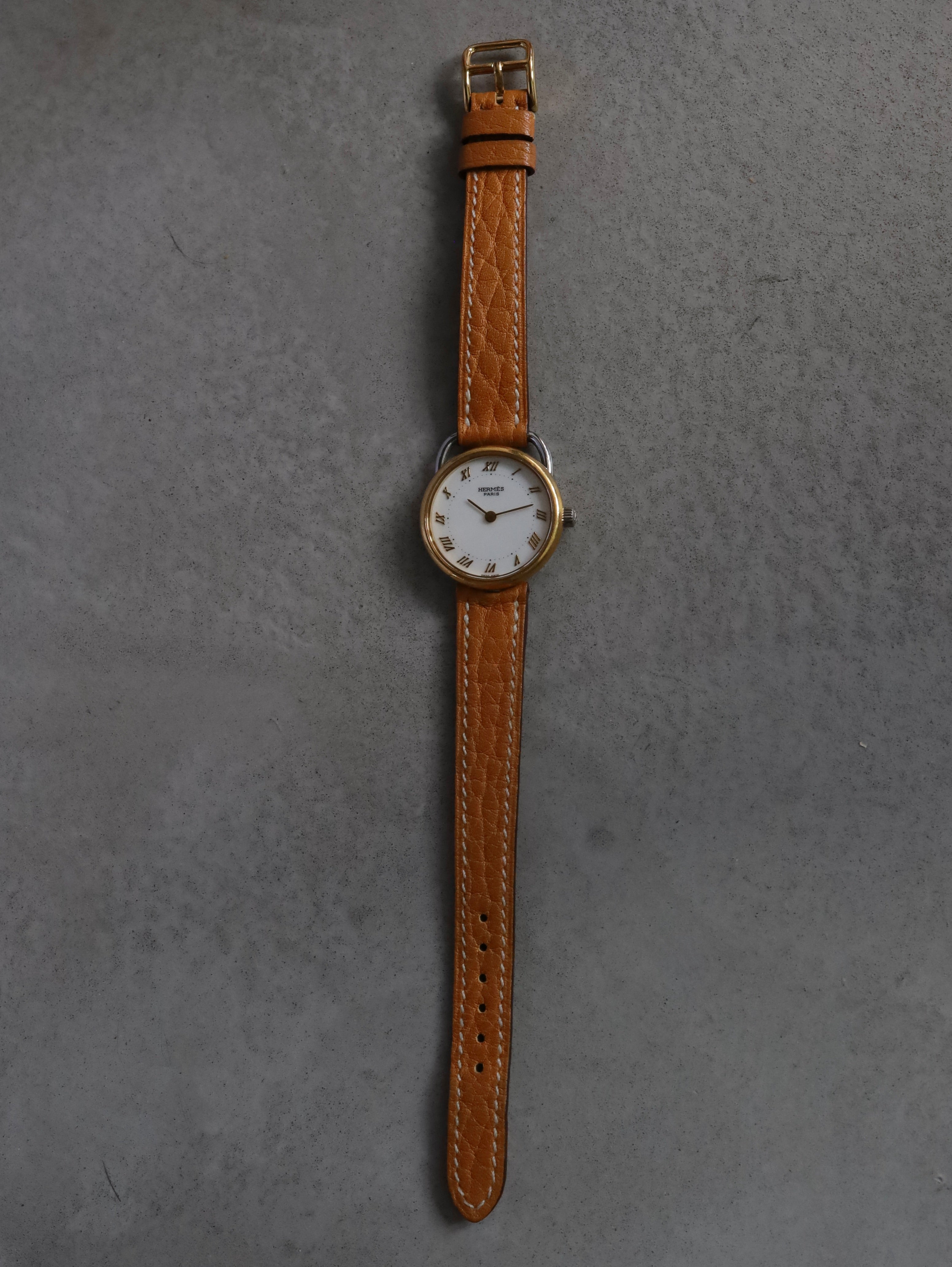 HERMES Arceau Roman Watch