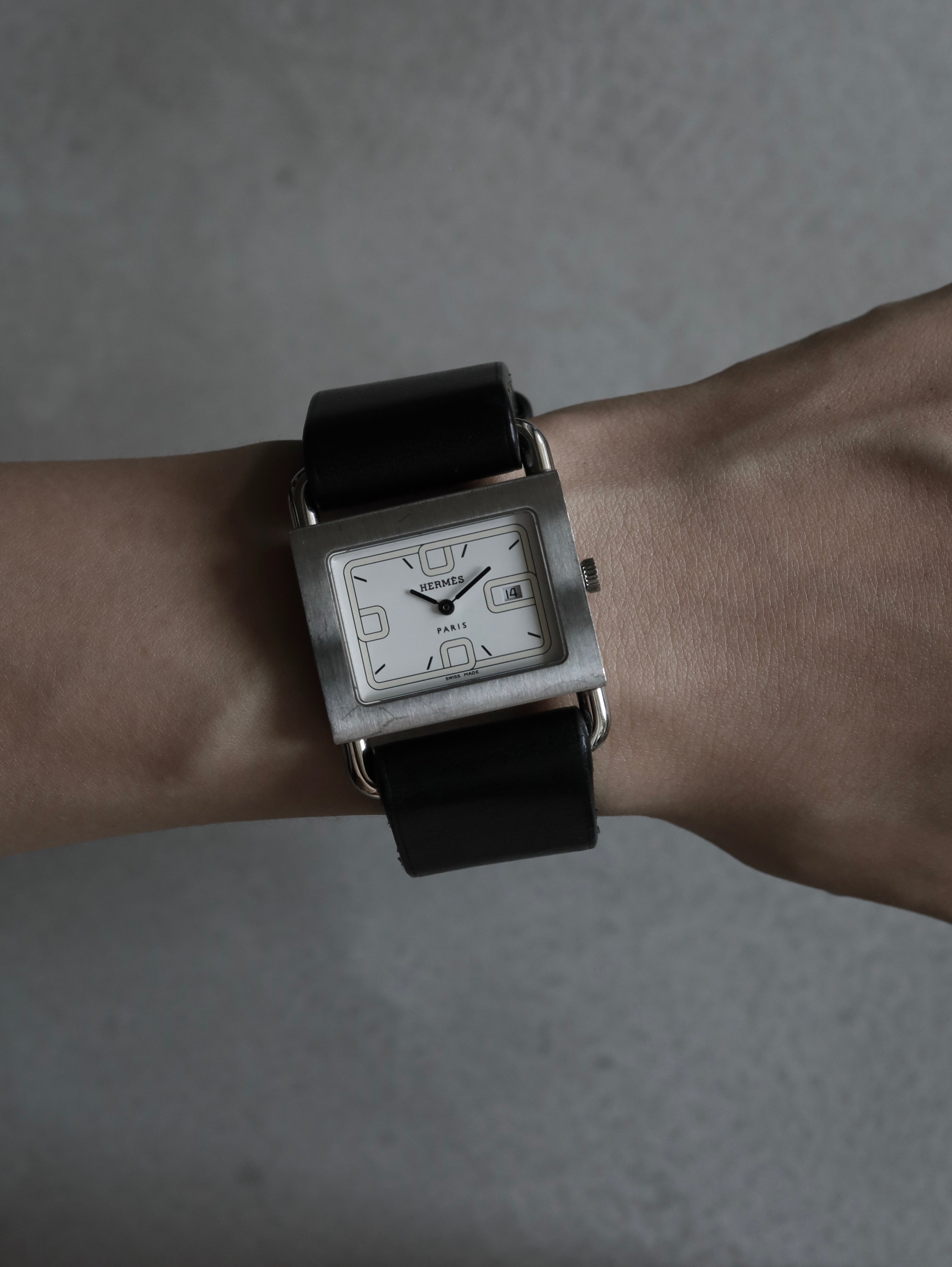 HERMÈS Barenia Watch