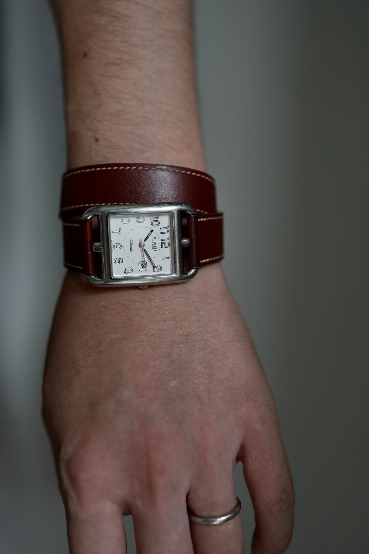HERMÈS Cape Cod Watch Automatic Double Tour