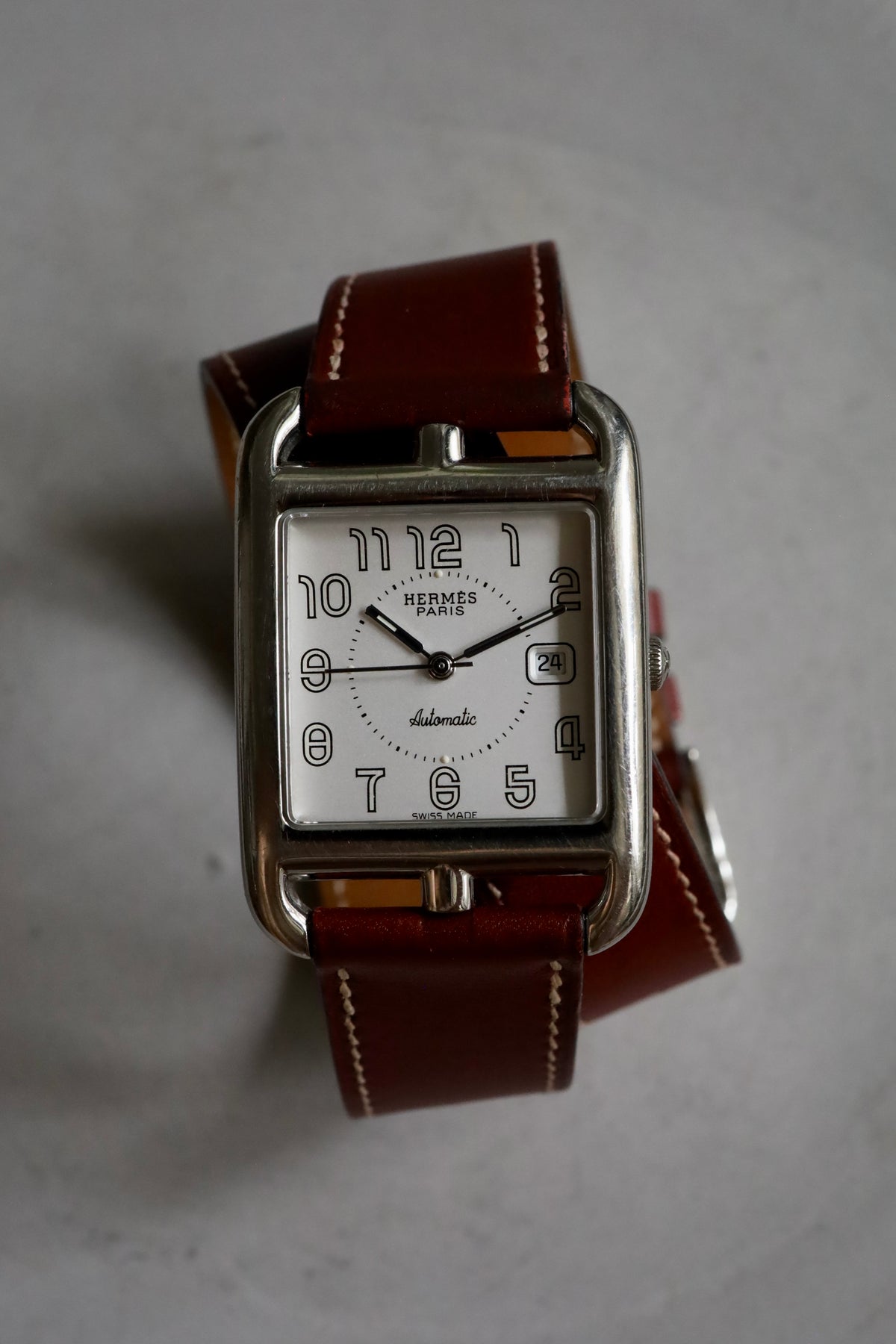 HERMÈS Cape Cod Watch Automatic Double Tour