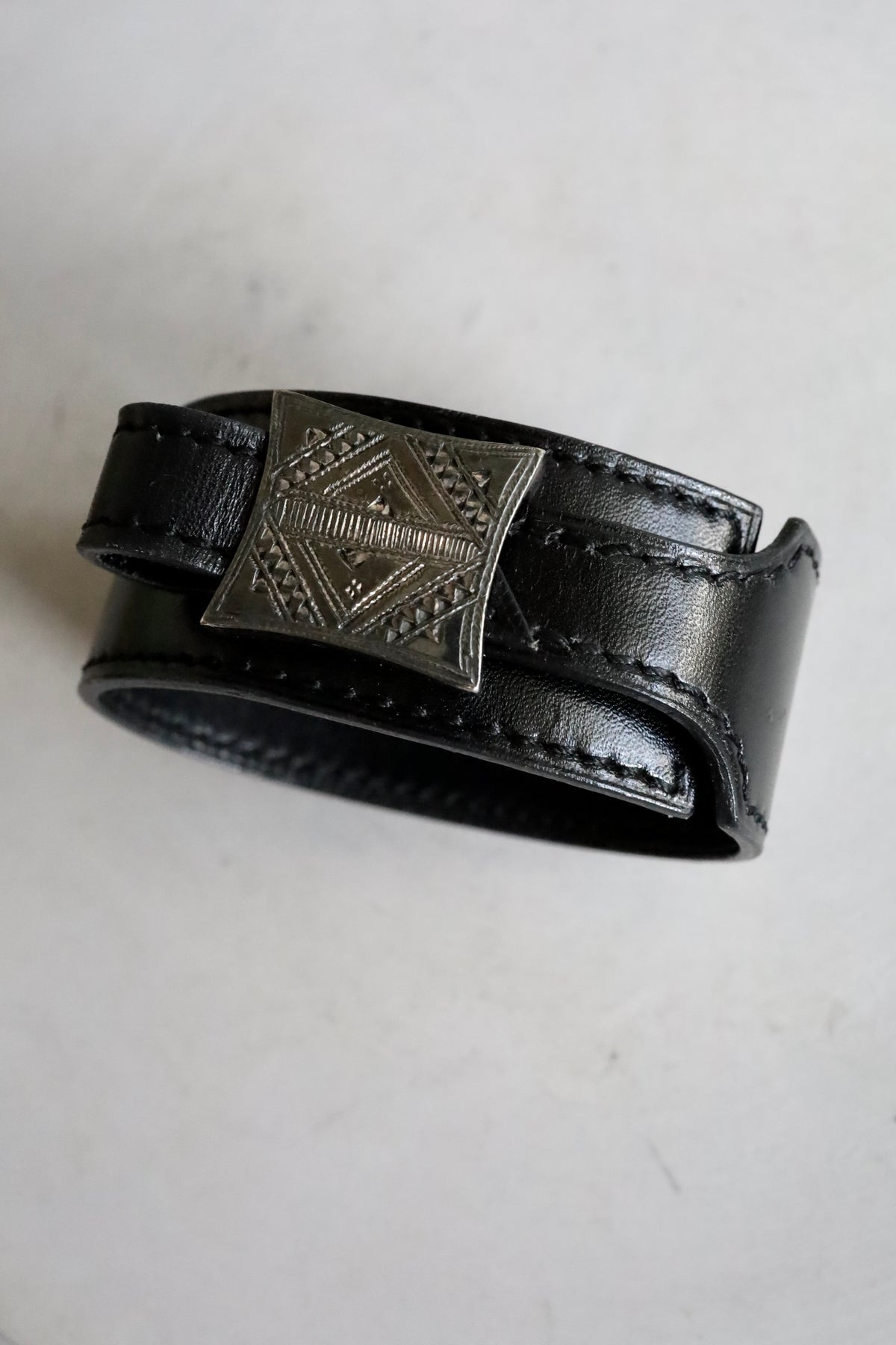 HERMÈS Touareg Leather Bracelet