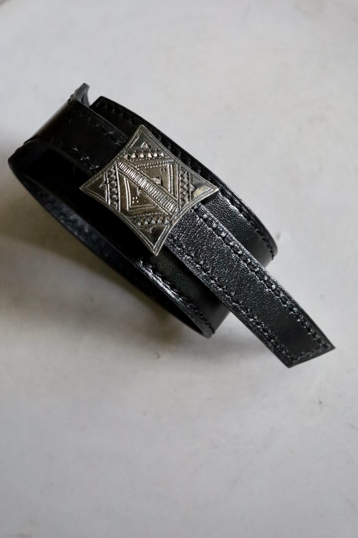 HERMÈS Touareg Leather Bracelet
