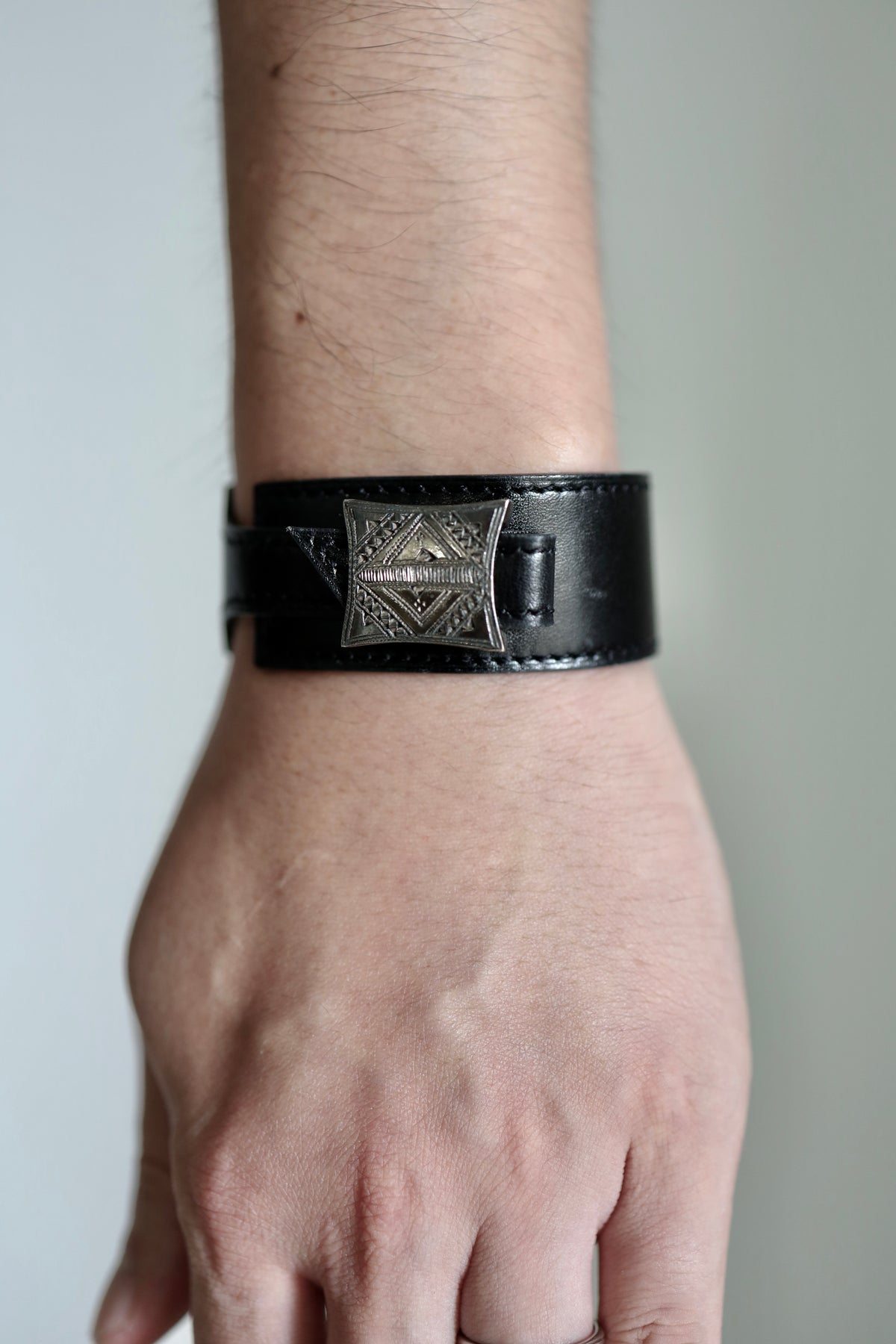 HERMÈS Touareg Leather Bracelet