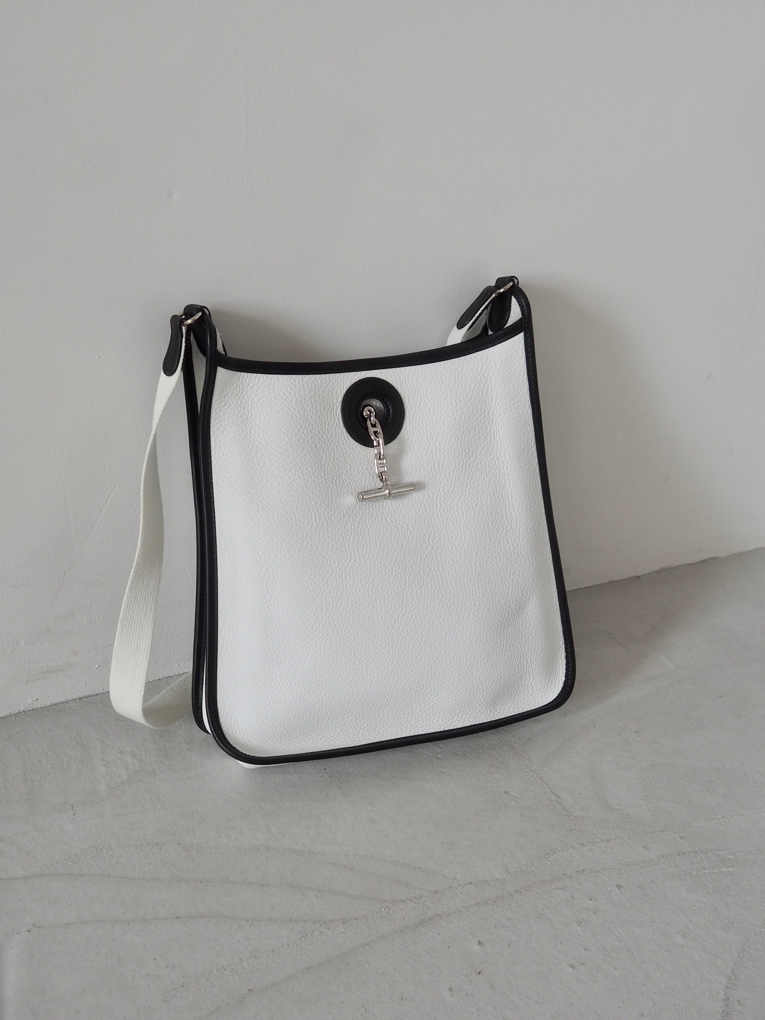 HERMÈS Vespa PM Shoulder Bag Bicolor