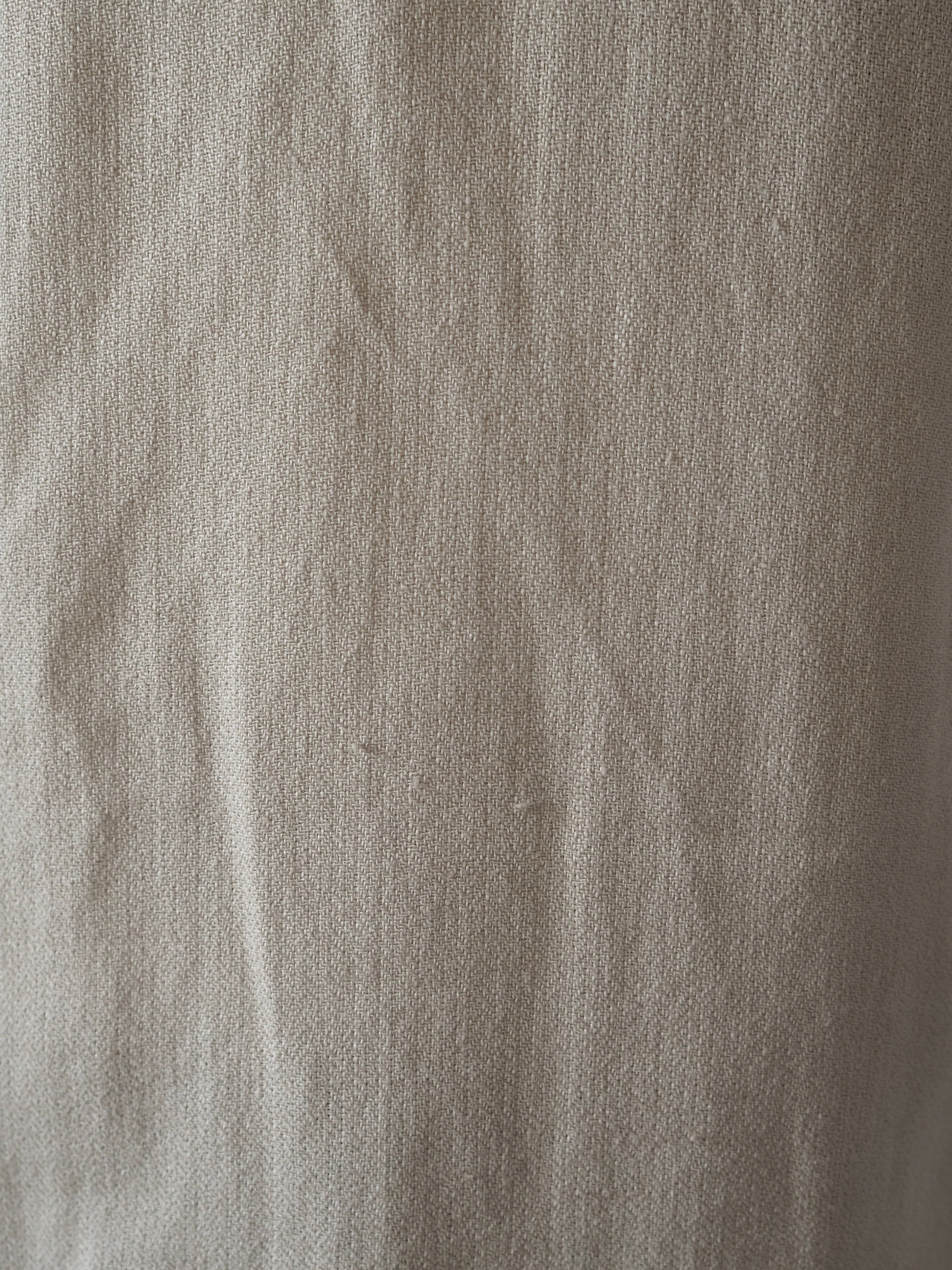 HERMÈS by Martin Margiela Leather Belt Linen Gilet