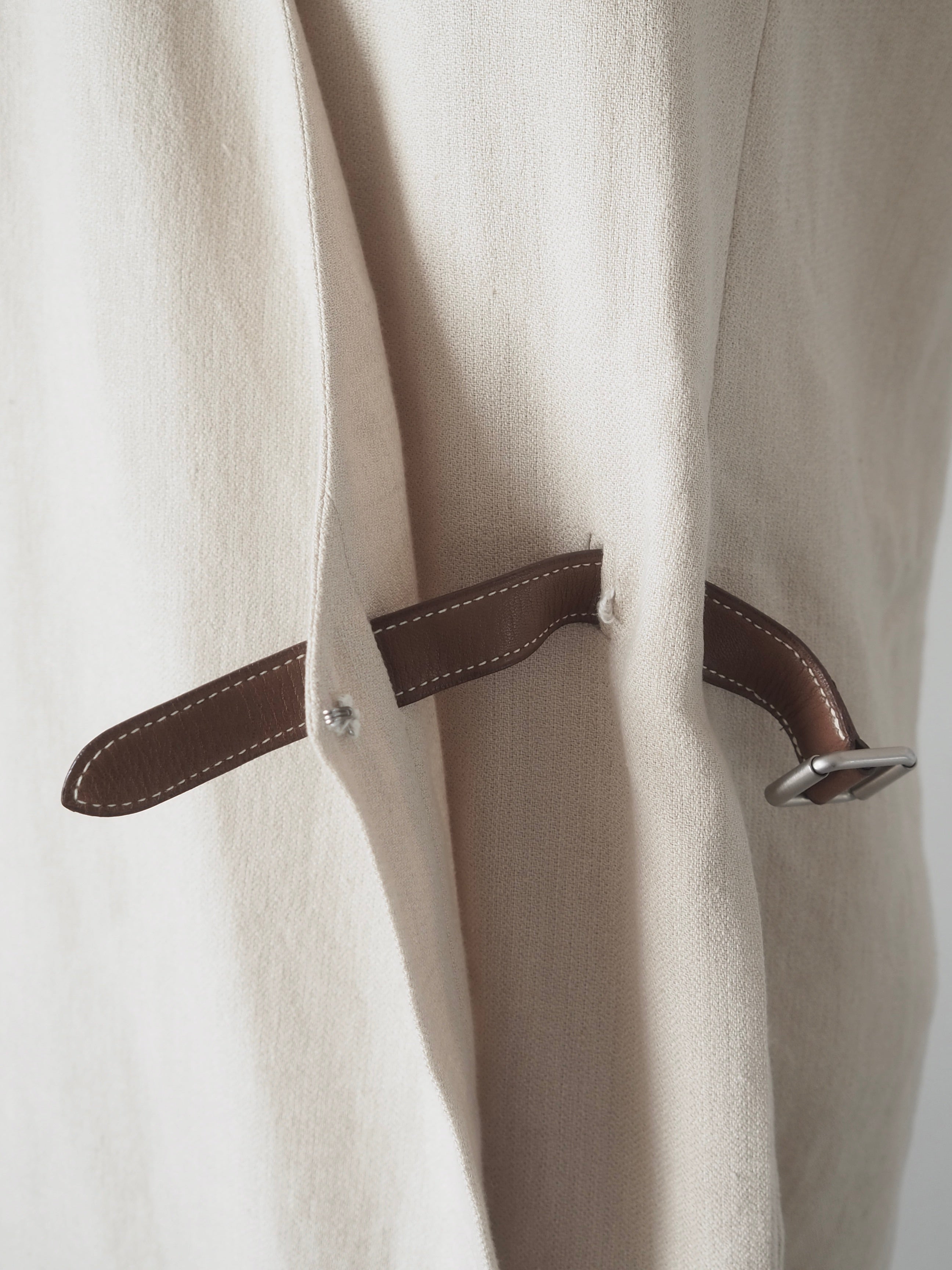 HERMES by Martin Margiela エルメス マルジェラ期 リネン レザー