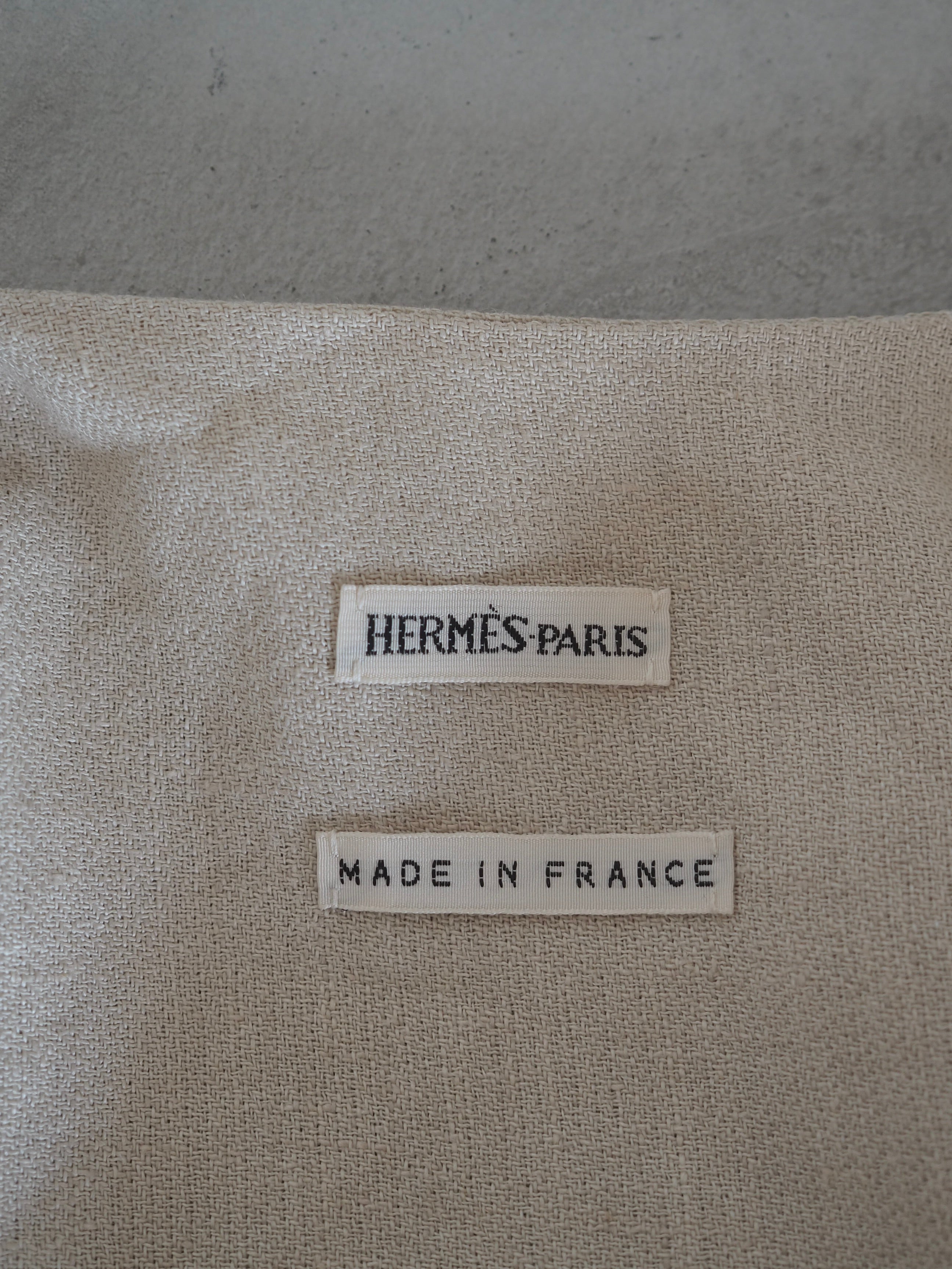 HERMES by Martin Margiela エルメス マルジェラ期 リネン レザー